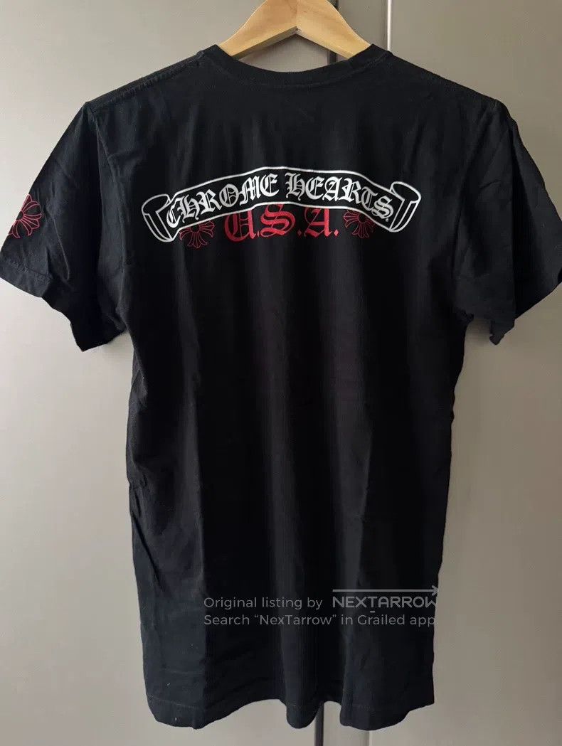 Chrome Hearts CHROME HEARTS Size M Black and red USA limited scroll short Size US M / EU 48-50 / 2 - 1 Thumbnail