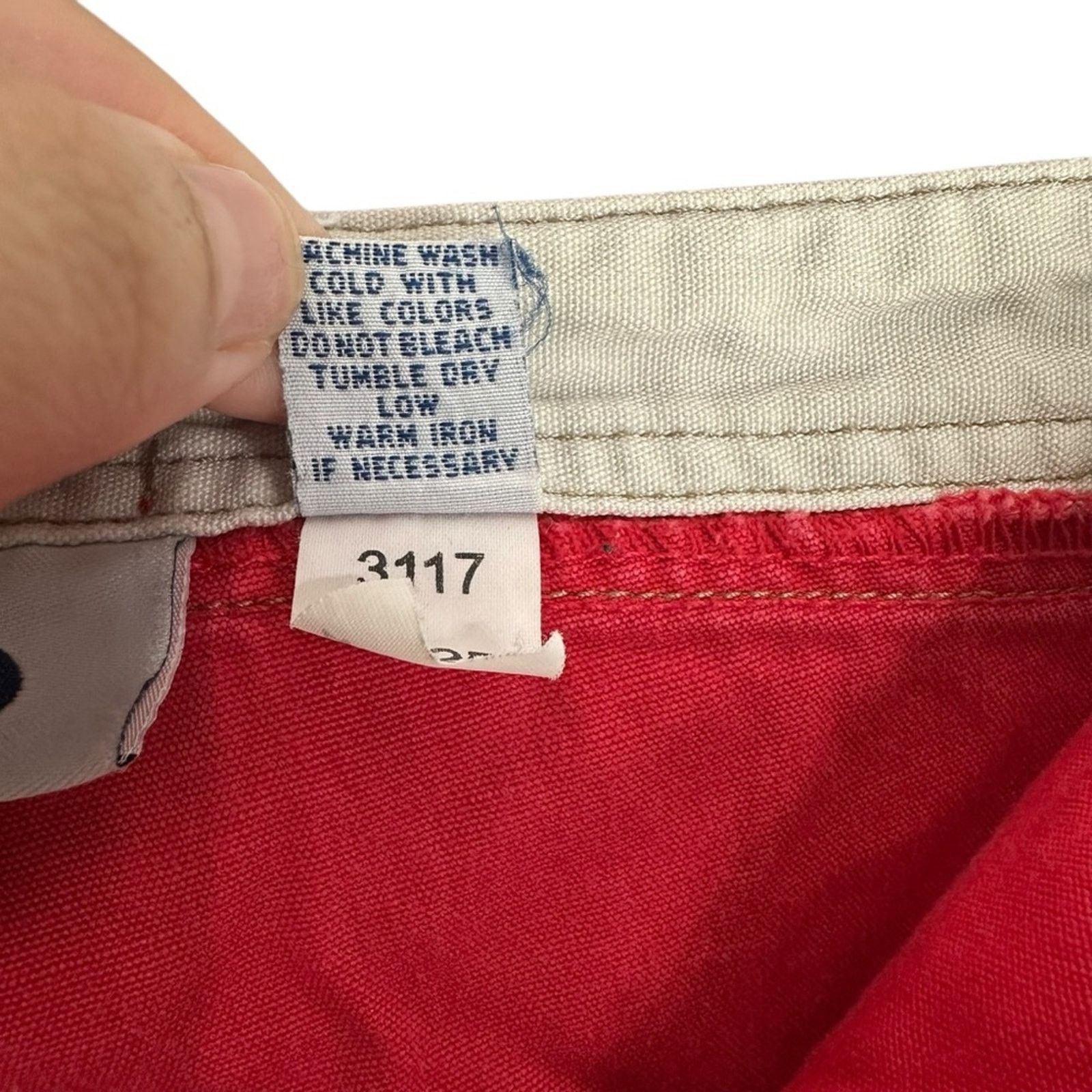 Old Navy Y2K Old Navy Vibrant Red Swimwear Shorts 100% cotton Size 14 Size 36" / US 14 / IT 50 - 5 Thumbnail