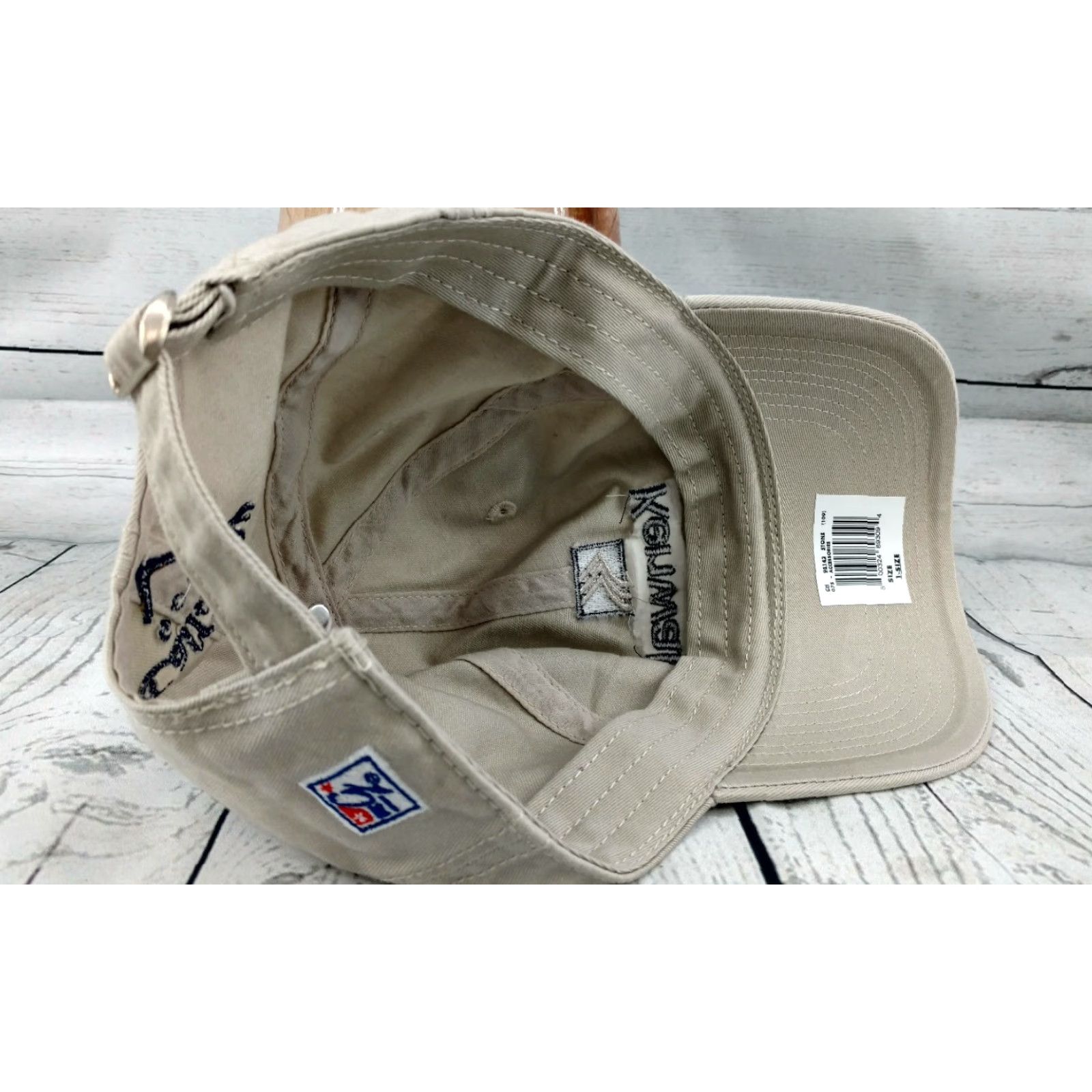 Callaway Callaway Golf Kenwal Baseball Hat Adjustable Khaki Embroidered Hat Mens Size ONE SIZE - 7 Thumbnail
