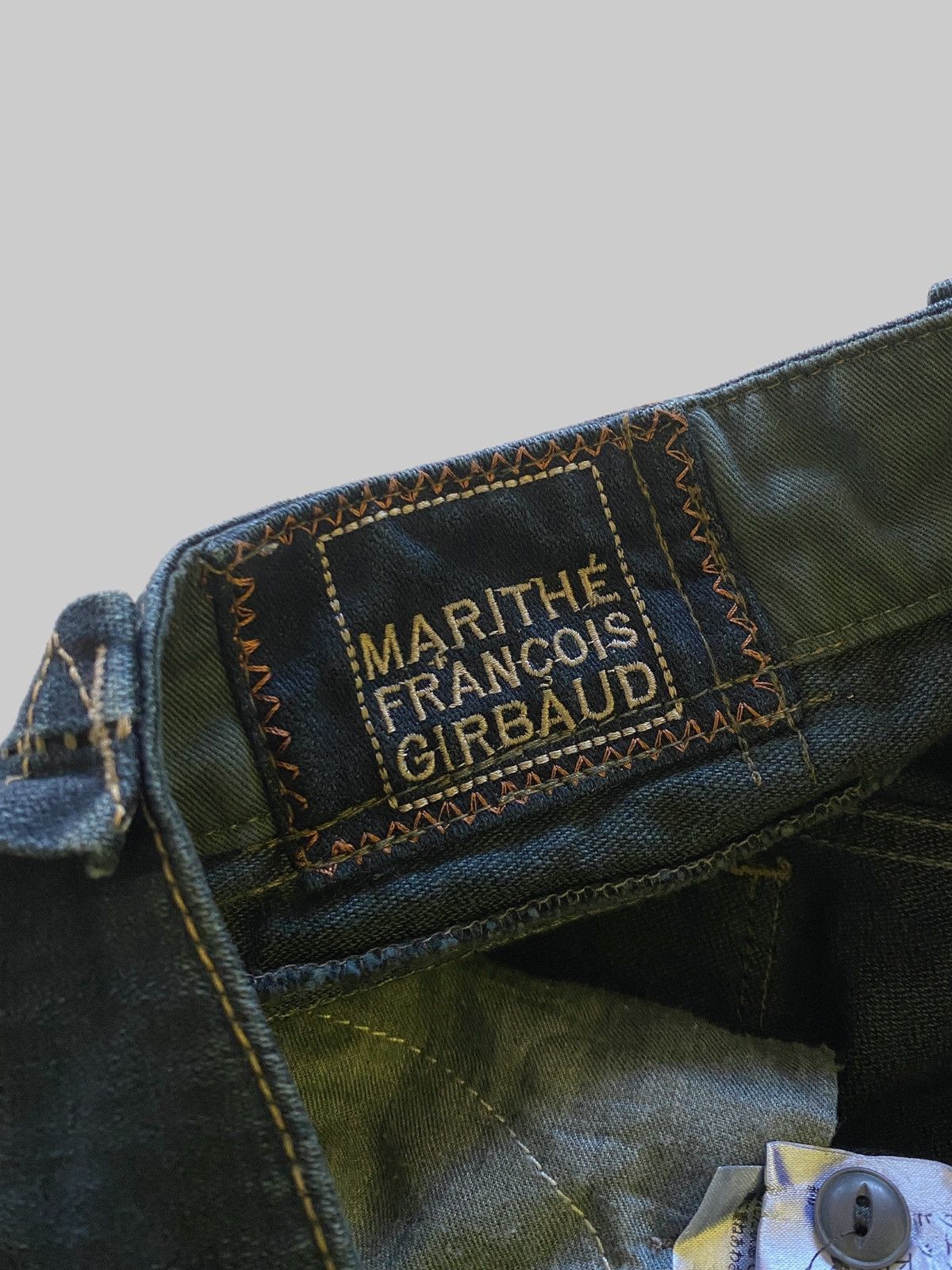 Marithe + Francois Girbaud CRAZY DESIGN Marithe Francois Girbaud Jeans Size 28" / US 6 / IT 42 - 3 Thumbnail