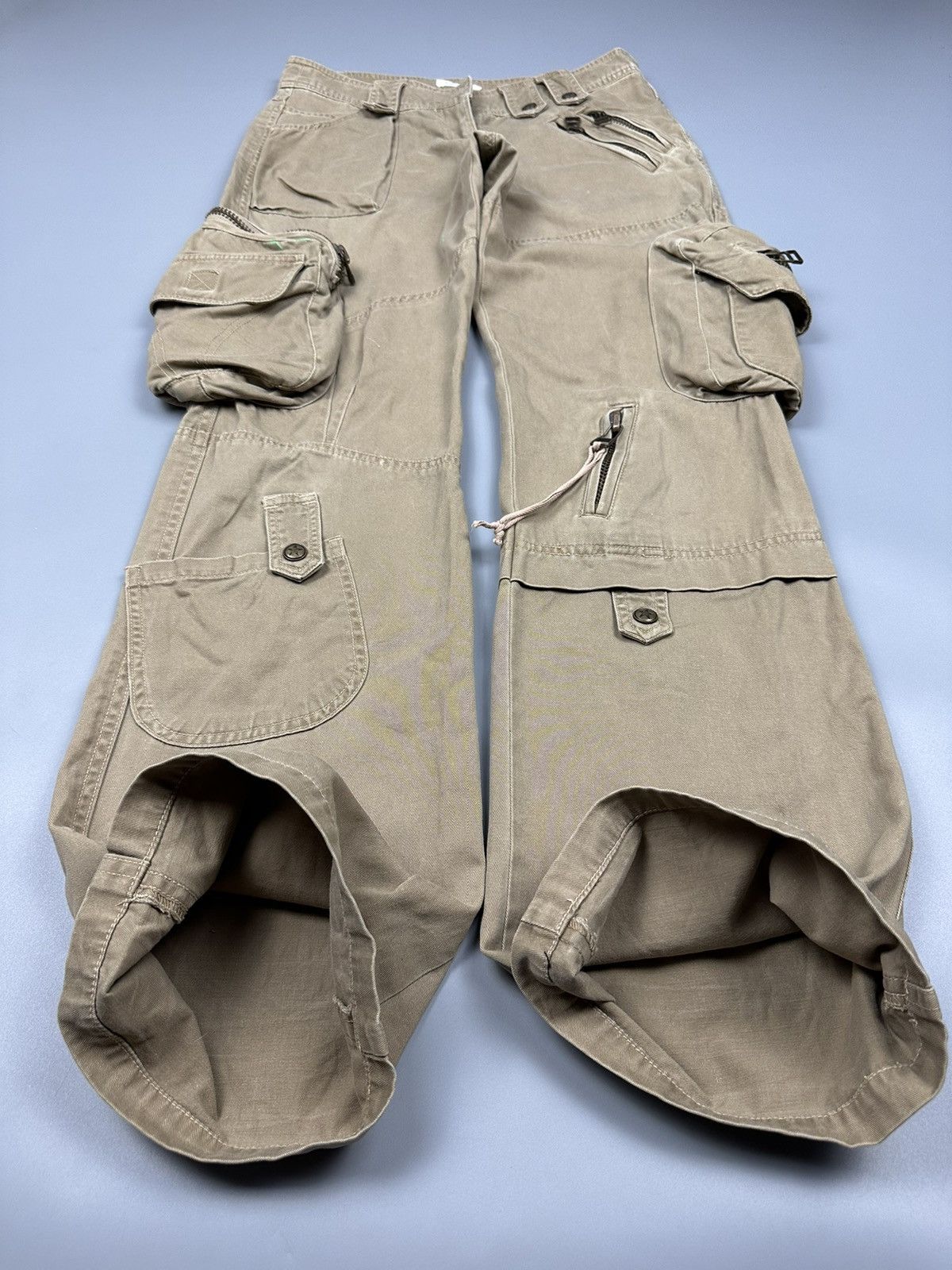 If Six Was Nine × Le Grande Bleu (L.G.B.) Rare Japanese Brand Tactical Multi Pocket Pants Size US 30 / EU 46 - 9 Thumbnail