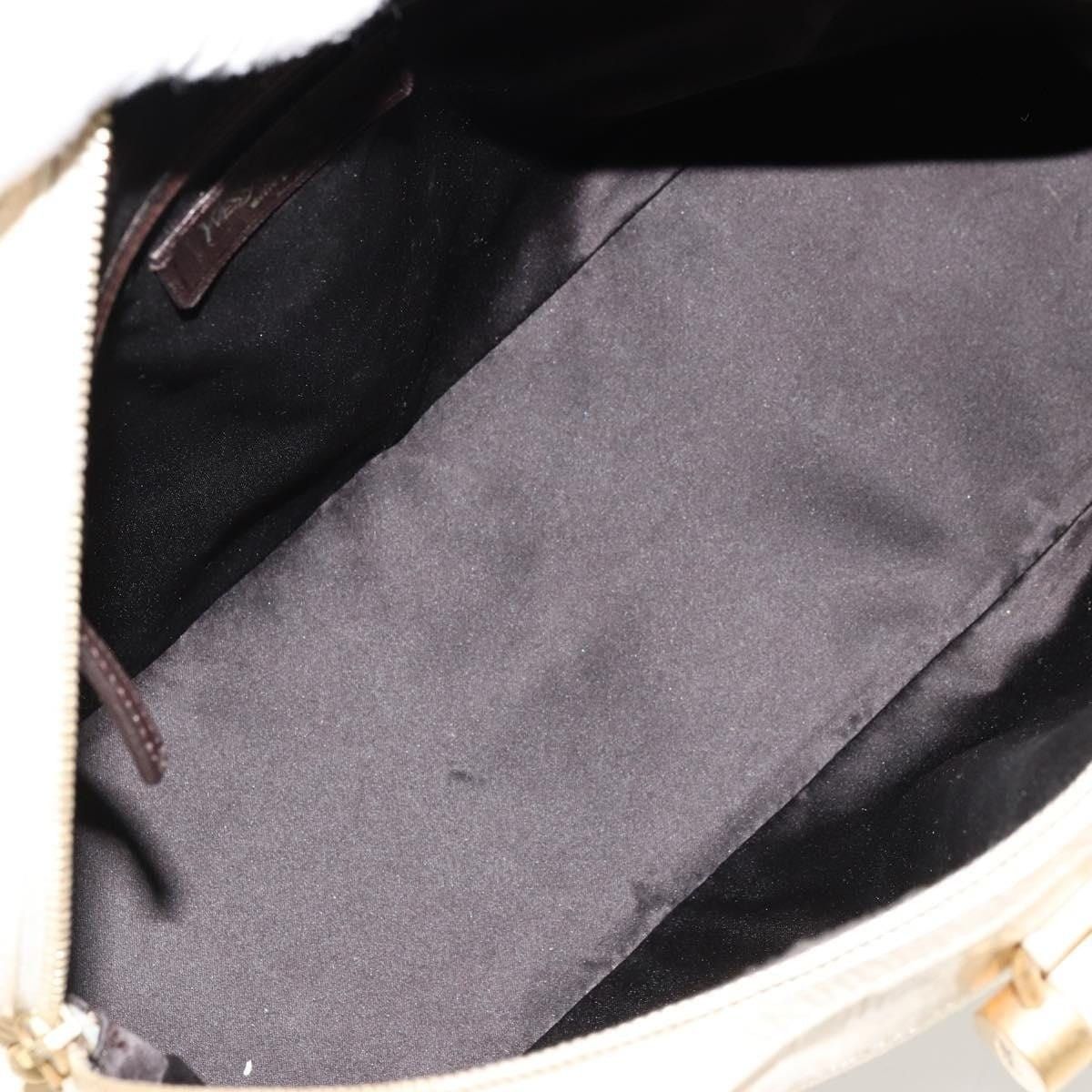 Saint Laurent Paris Saint Laurent Patent Leather Muse Toe Handbag Ivory Size ONE SIZE - 6 Thumbnail