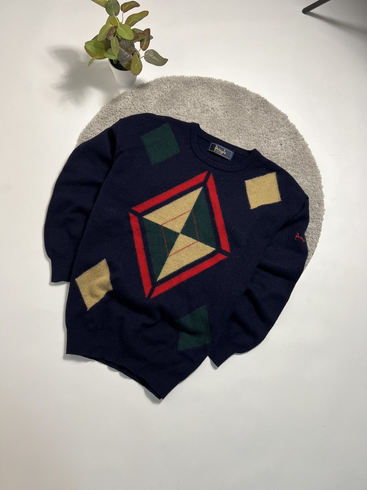 Japanese Brand × Pringle Of Scotland × Vintage Vintage Pringle of Scotland Sweater Size US M / EU 48-50 / 2 - 1 Thumbnail