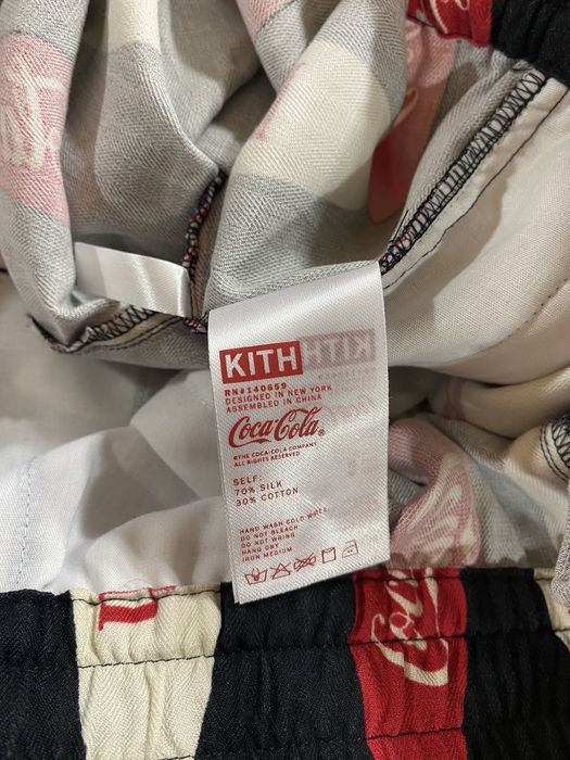 Kith Kith x Coca-Cola Surf Board Print Hardaway Shorts | Grailed