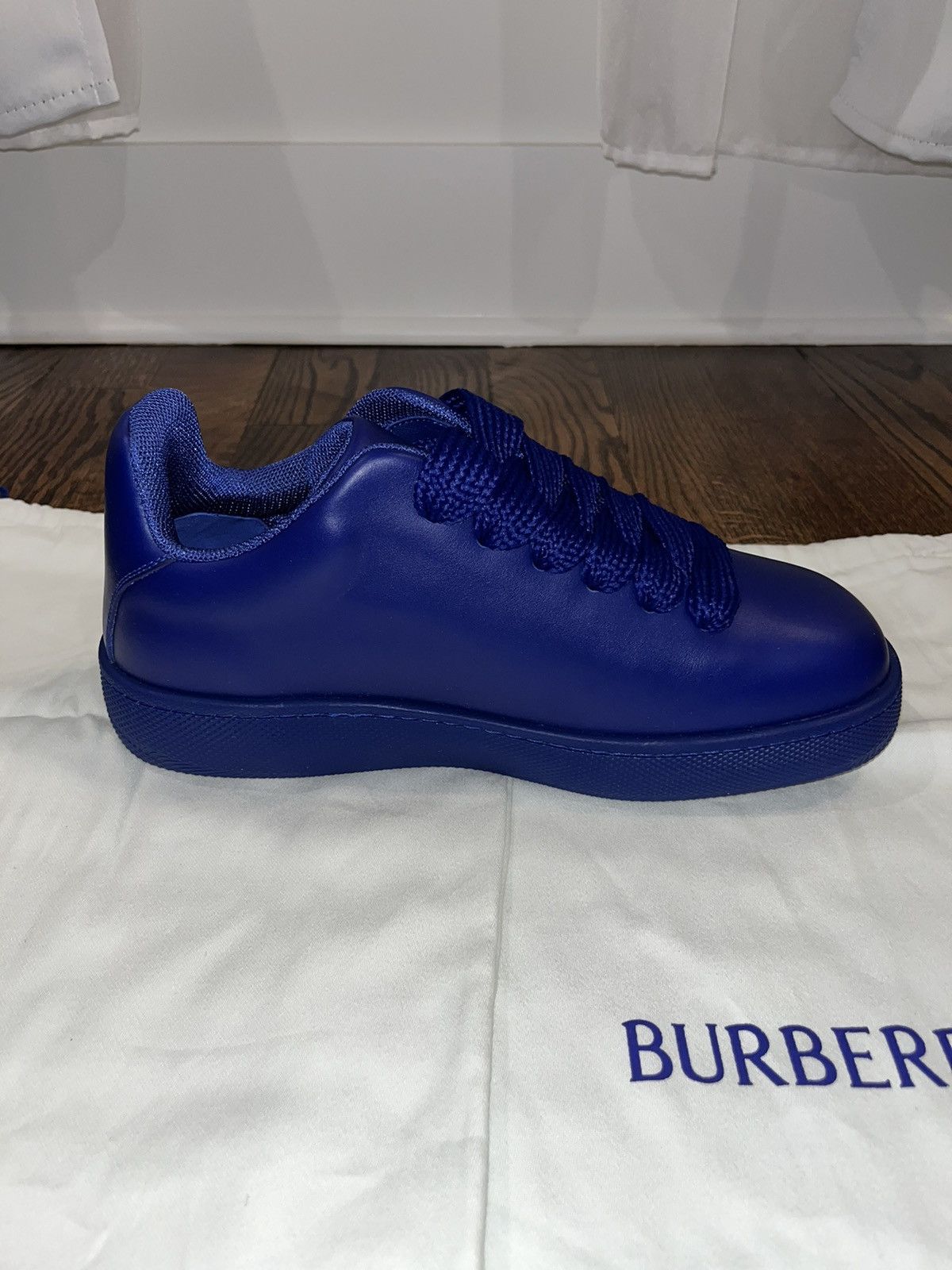 Burberry Burberry Leather Box Sneakers Size US 9 / EU 42 - 13 Thumbnail