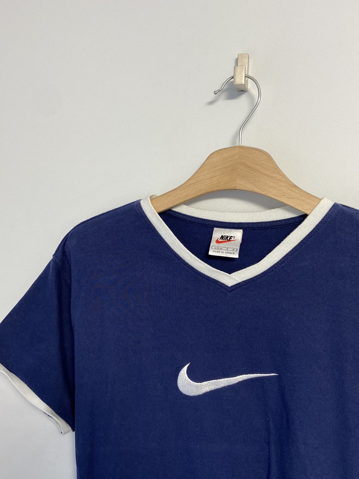 Vintage Nike vintage 90s women’s shirt swoosh Size US L / EU 52-54 / 3 - 7 Thumbnail