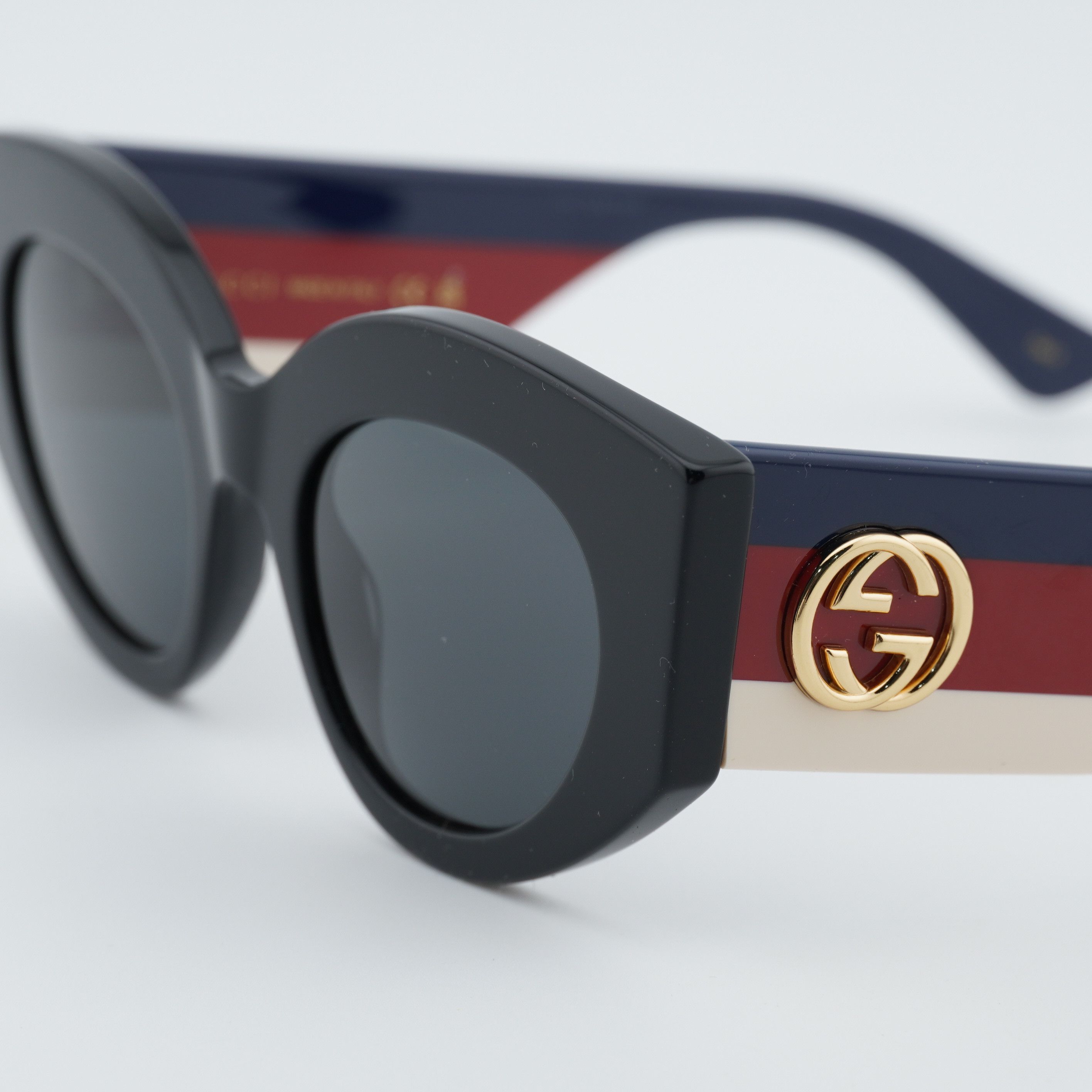 Gucci Gucci GG0275S 001 Women Sunglasses Black Cat Eye Frame Size ONE SIZE - 7 Thumbnail