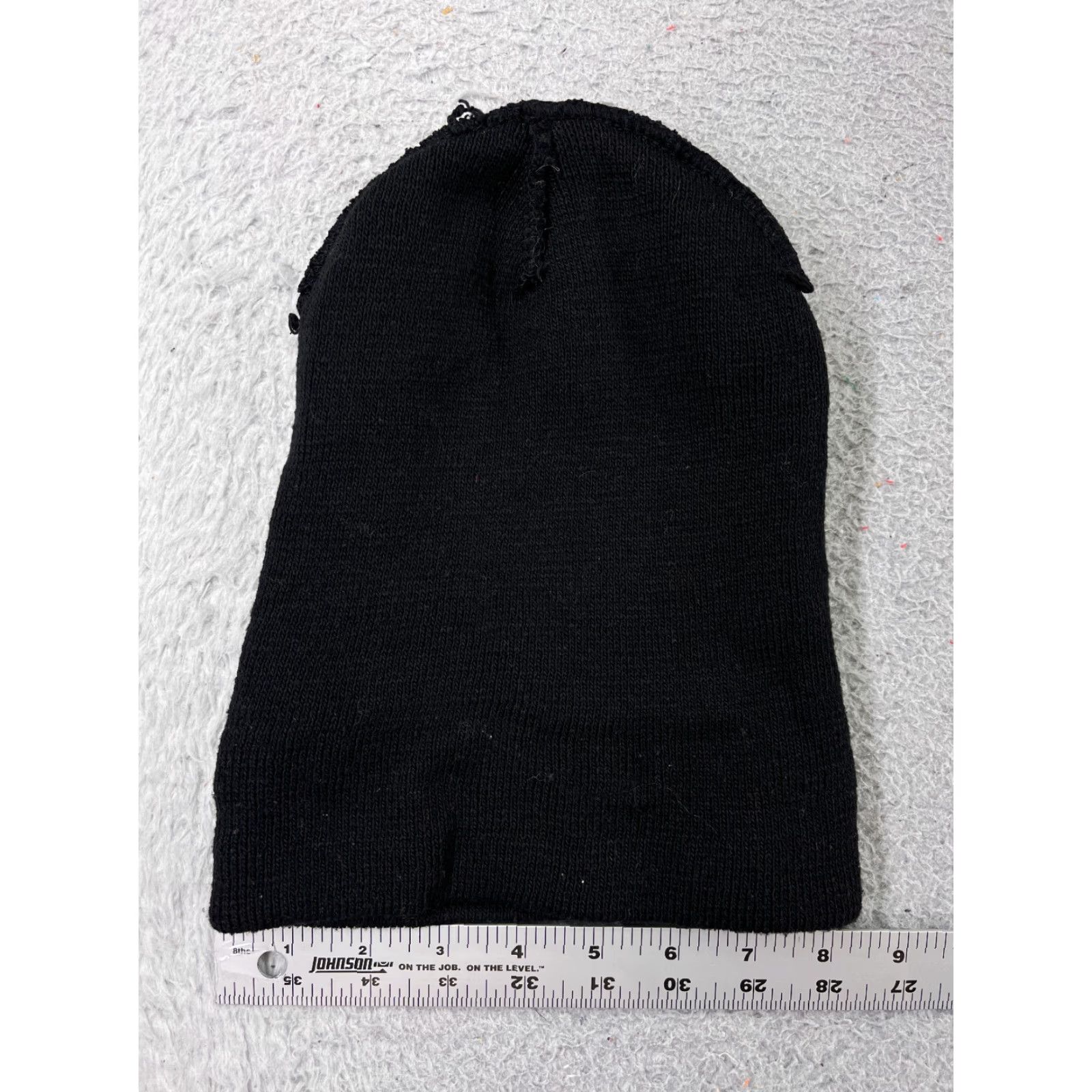 Vintage Unbranded Beanie Adult One Size Black Knit 100% Acrylic Skate Skater - Beanie, Unisex Adults, Black, One Size, Knit, Skull, Casual Winter Cap Size ONE SIZE - 4 Thumbnail