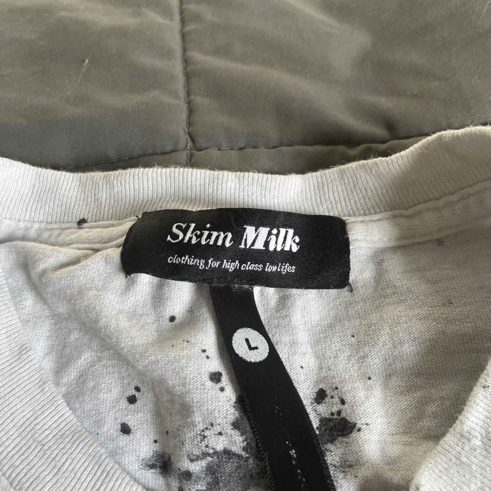 Skim Milk Skim Milk x Vice Shirt Mens Large Black/White Short Sleeve Size US L / EU 52-54 / 3 - 3 Thumbnail