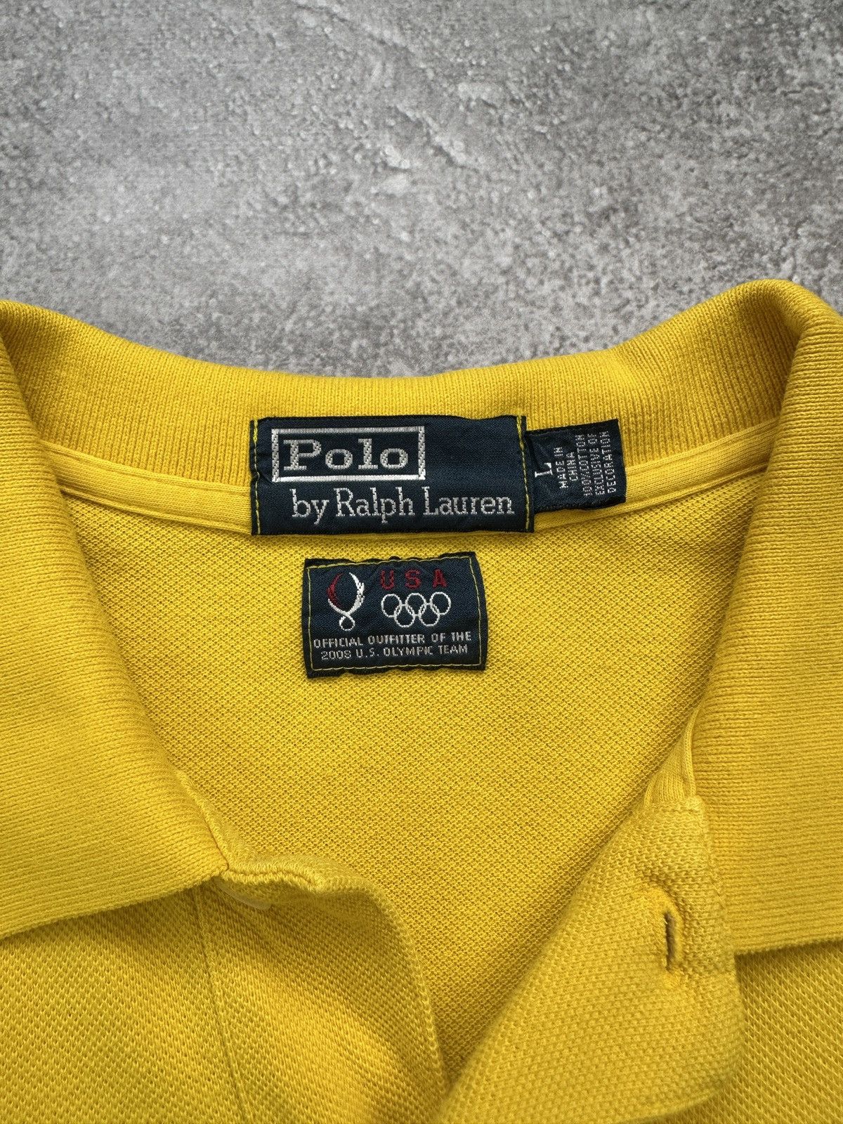 Polo Ralph Lauren Vintage Polo Ralph Lauren T-Shirt USA Olympics Beijing 2008 Size US L / EU 52-54 / 3 - 5 Thumbnail