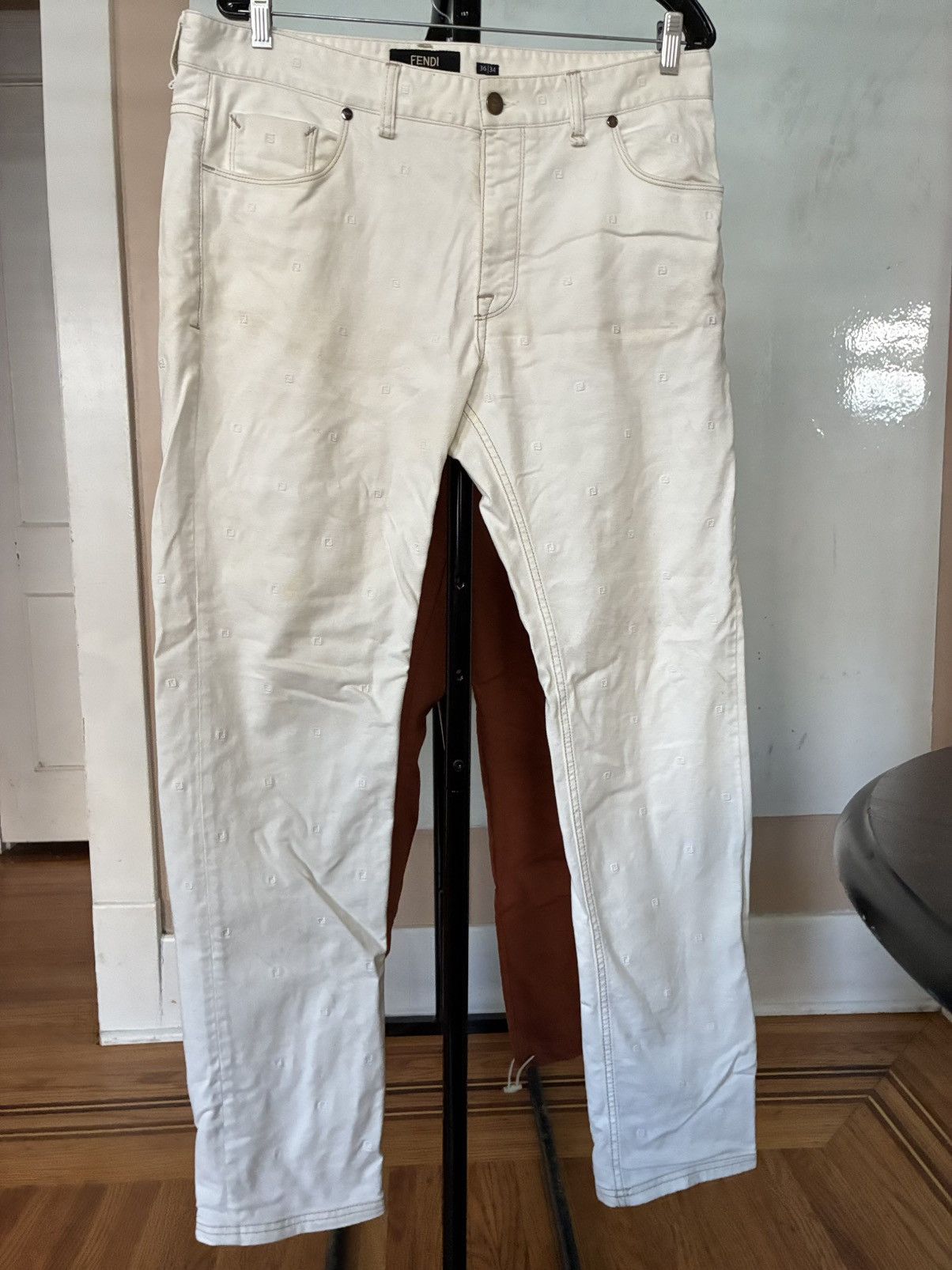 Fendi Fendi Slim denim pants Size US 36 / EU 52 - 1 Thumbnail