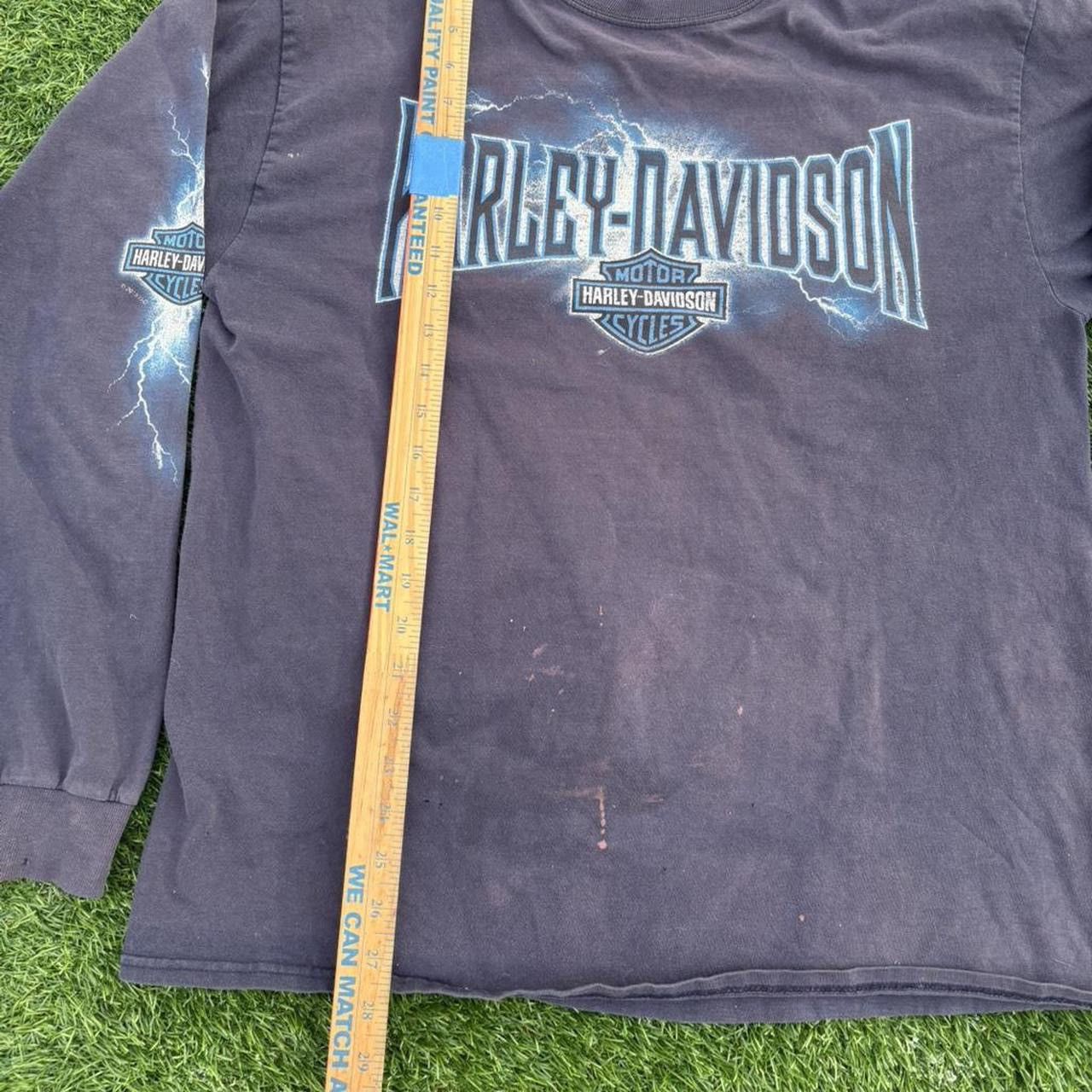 Harley Davidson Harley Davidson Lightning long sleeve size large faded out Size US L / EU 52-54 / 3 - 7 Thumbnail