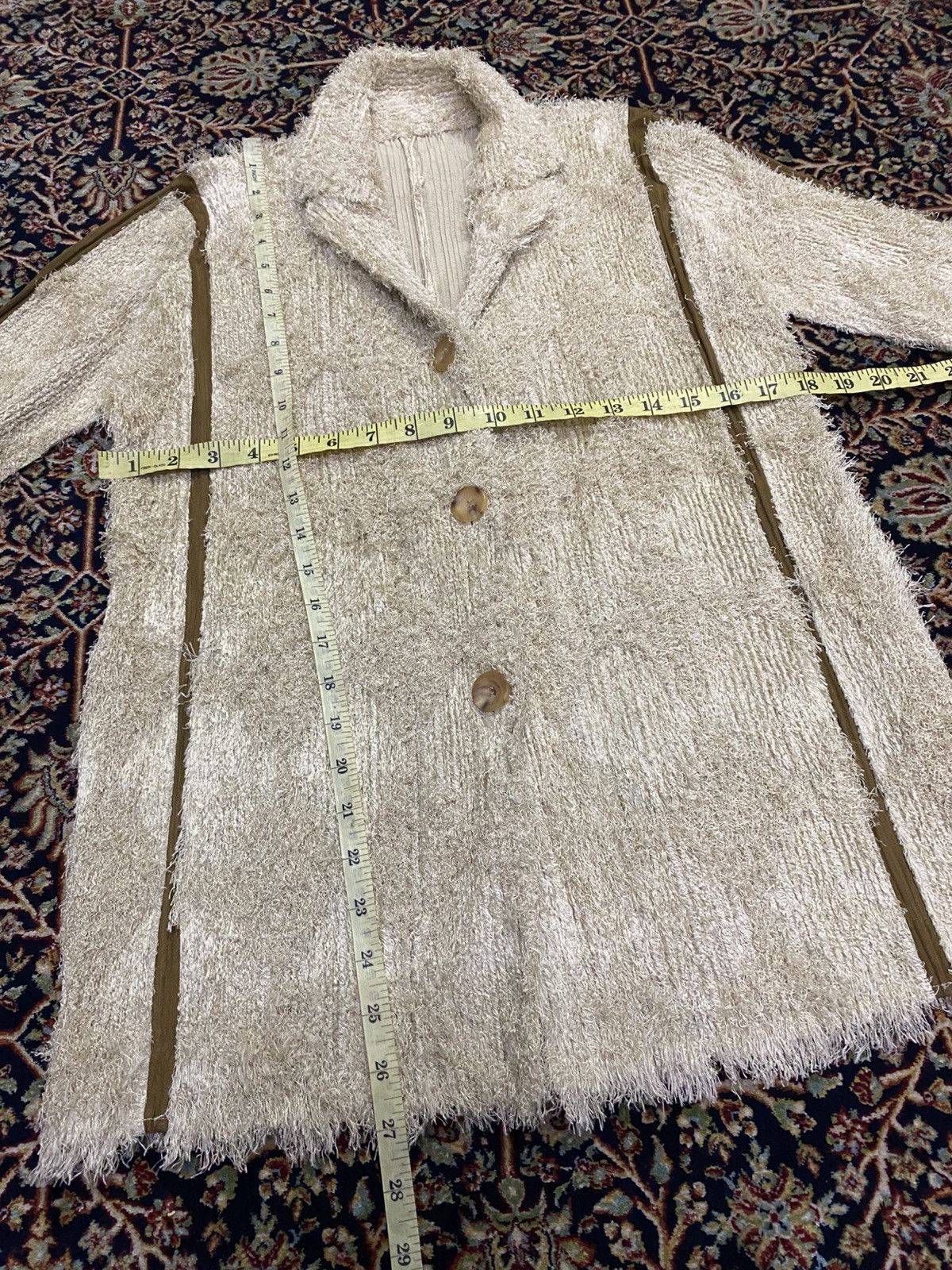 Issey Miyake ISSEY MIYAKE PLEATS PLEASE HAIRY LACES JACKET Size US S / EU 44-46 / 1 - 11 Thumbnail