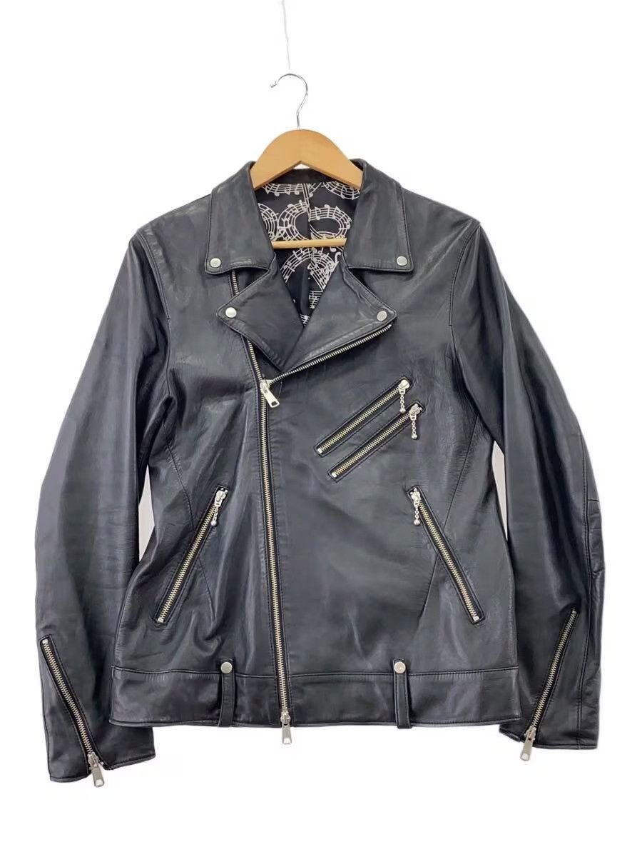 Number (N)ine Leather Rider Jacket Size US L / EU 52-54 / 3 - 1 Thumbnail