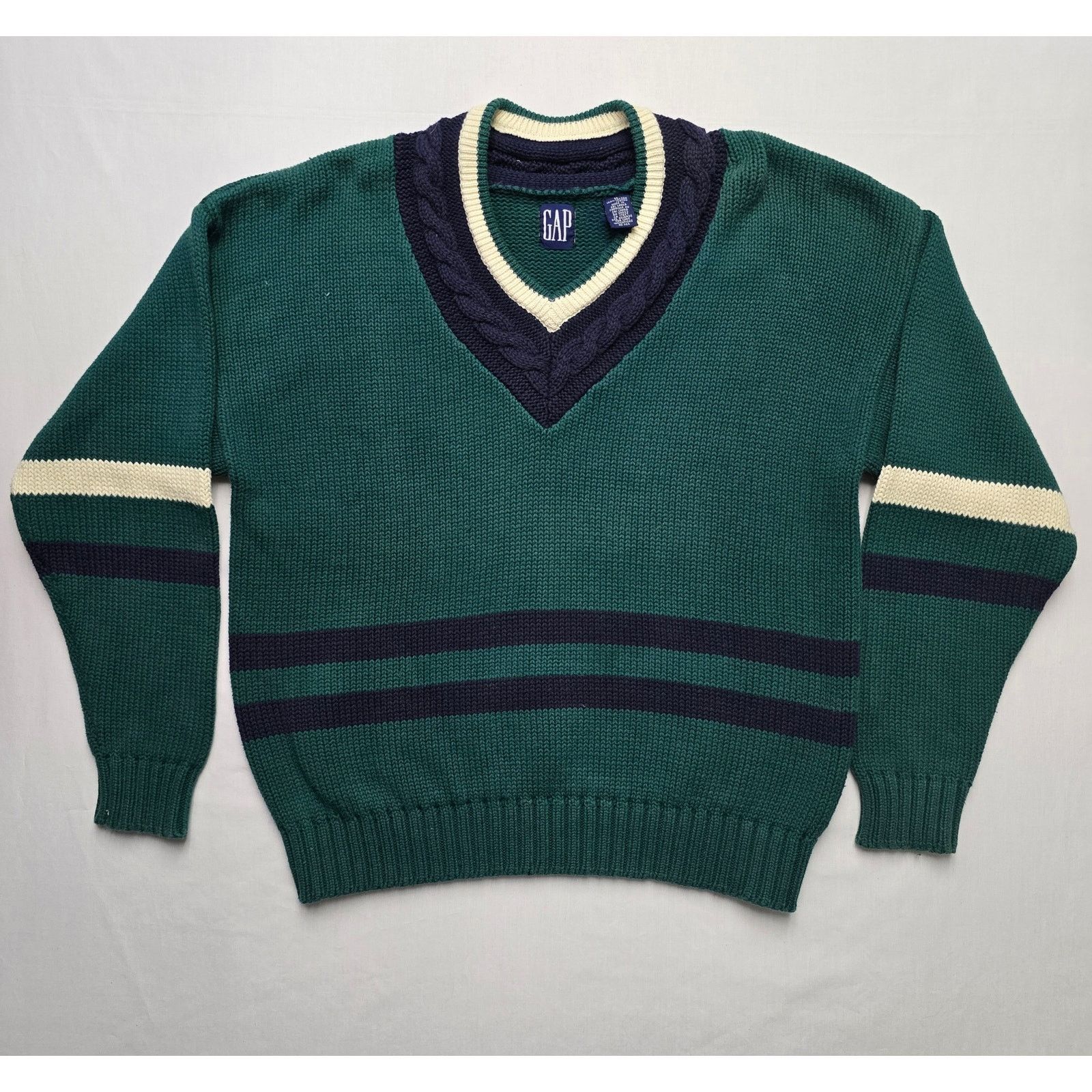 Vintage GAP Sweater Old Gap 100% Cotton Medium Knitwear 90s