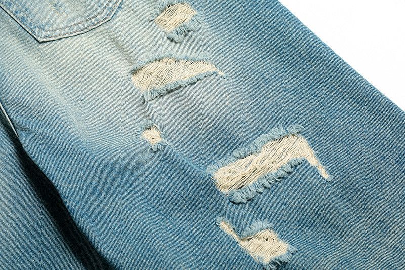 Jean American retro Cleanfit washed distressed men's jeans Size US 32 / EU 48 - 6 Thumbnail