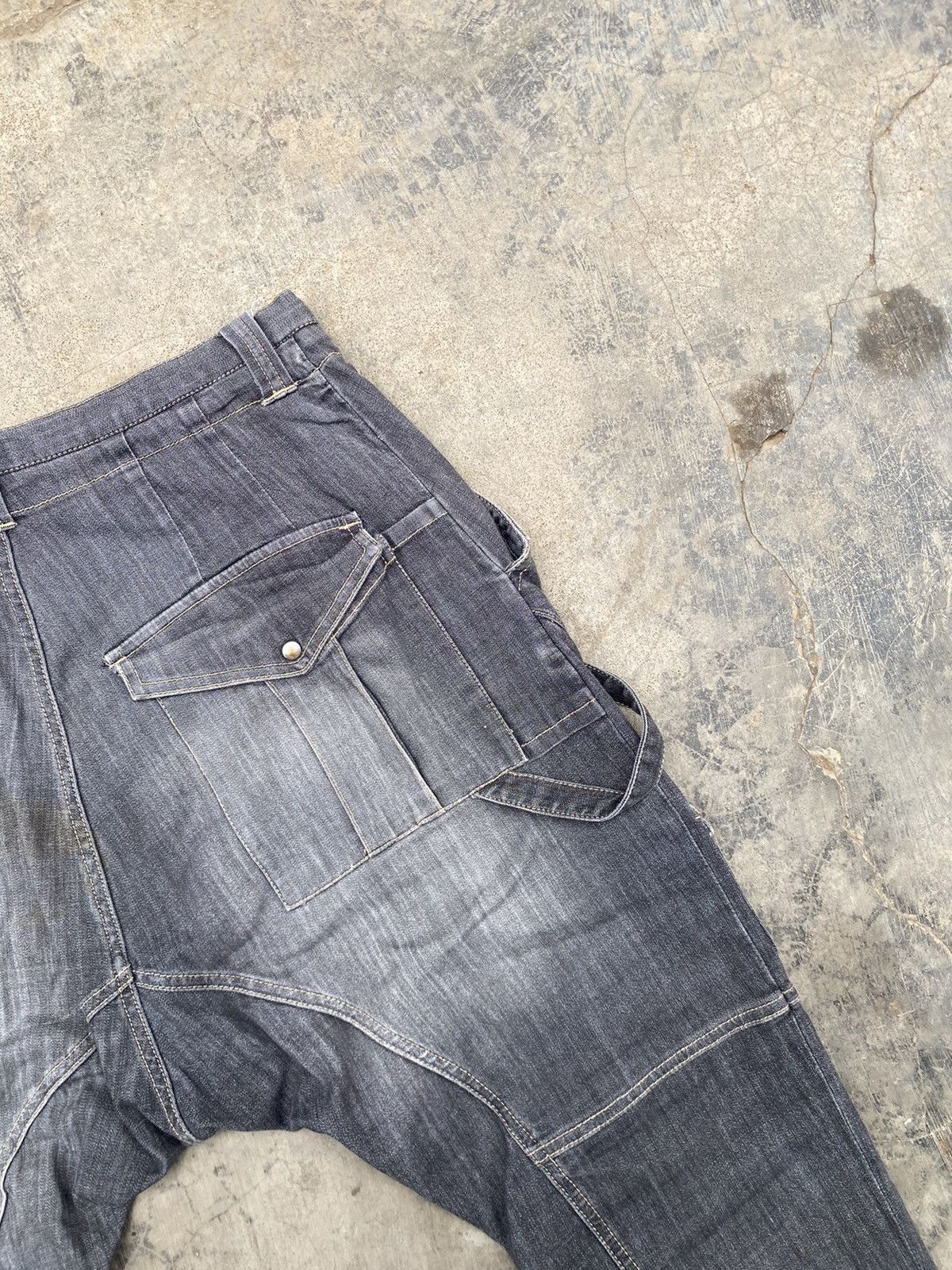 Japanese Brand × PPFM Drop Crotch Baggy Pants Size US 33 - 23 Thumbnail