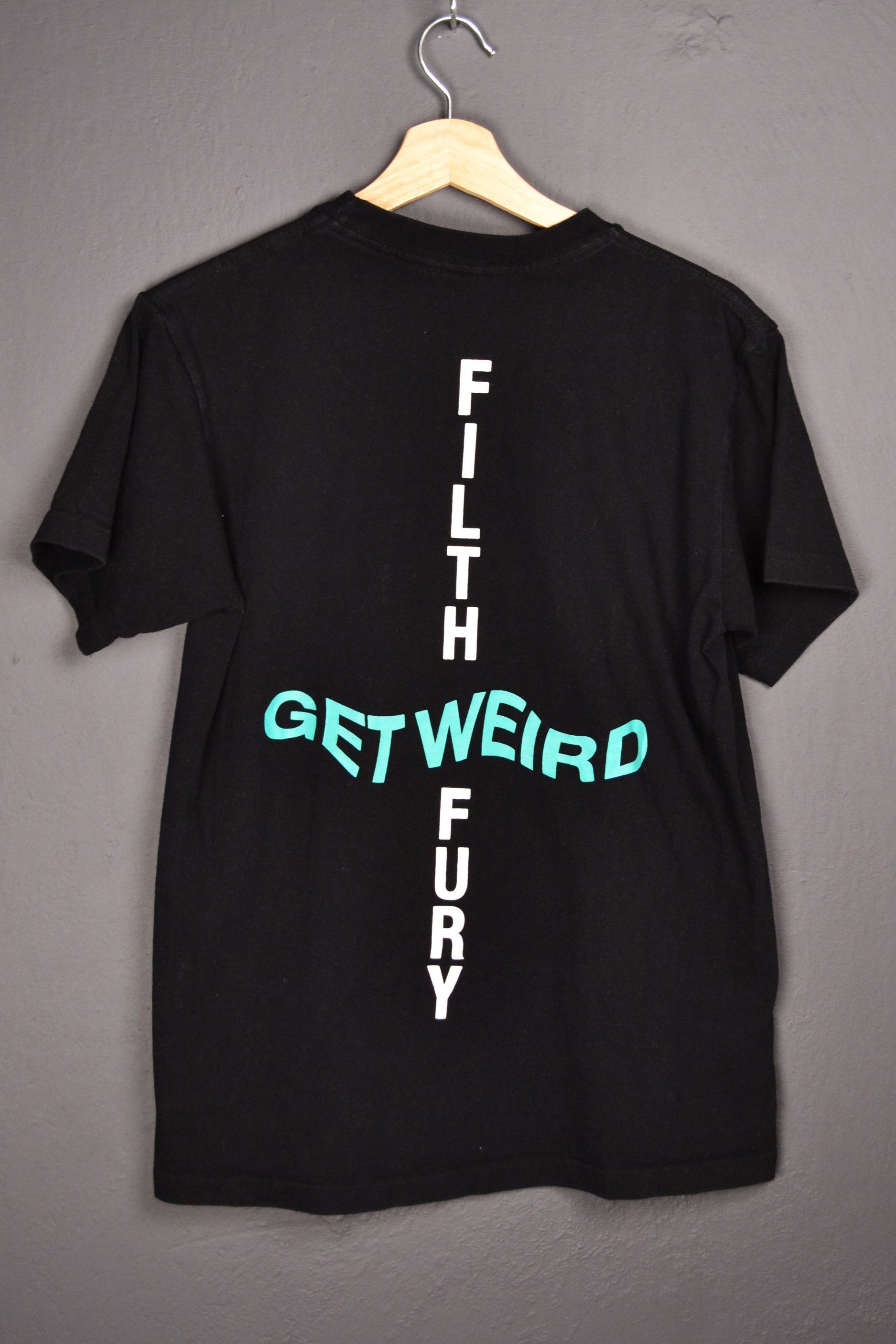 Anti Social Social Club × Neighborhood ASSC X NEIGHBORHOOD Filthy Fury Get Weird Pentagram Tee M Size US M / EU 48-50 / 2 - 2 Thumbnail