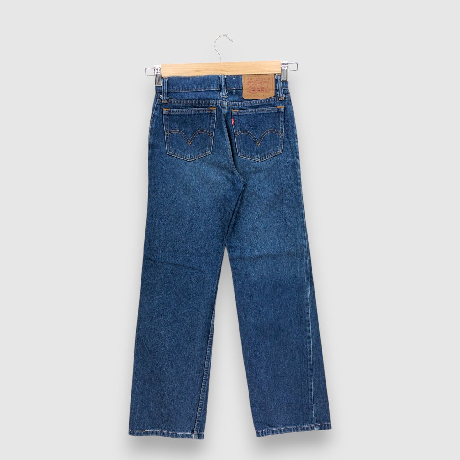 Levi's Vintage Levis 505 Jeans Levi's Loose Blue Washed Cut Denim Size 26" / US 2 / IT 38 - 2 Thumbnail