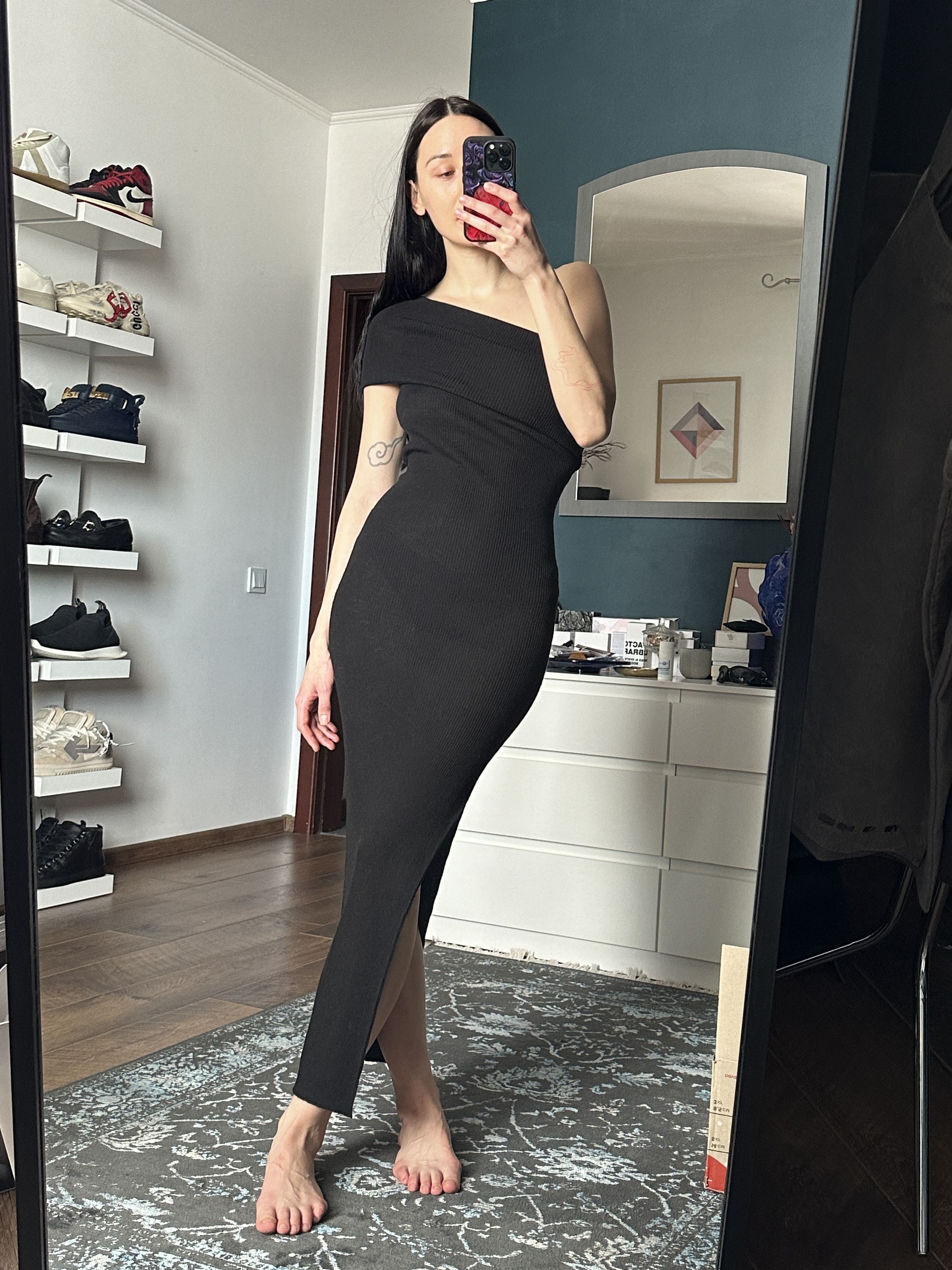 Rick Owens Rick Owens Sleeveless Cowl Neck Dress Size S / US 4 / IT 40 - 10 Thumbnail