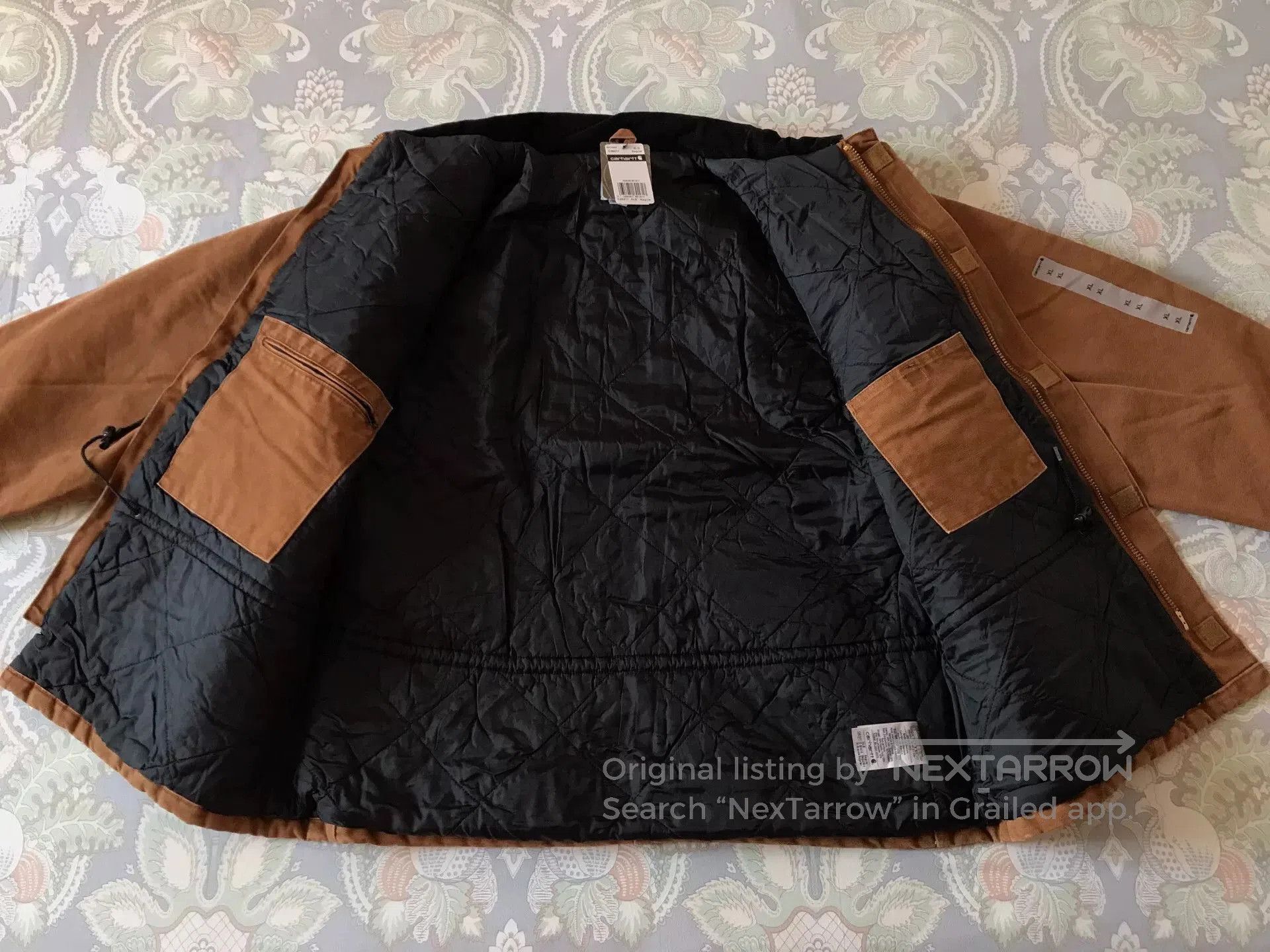 Carhartt Carhartt C26 Classic Brown XL Canvas Jacket. Size US XL / EU 56 / 4 - 3 Thumbnail