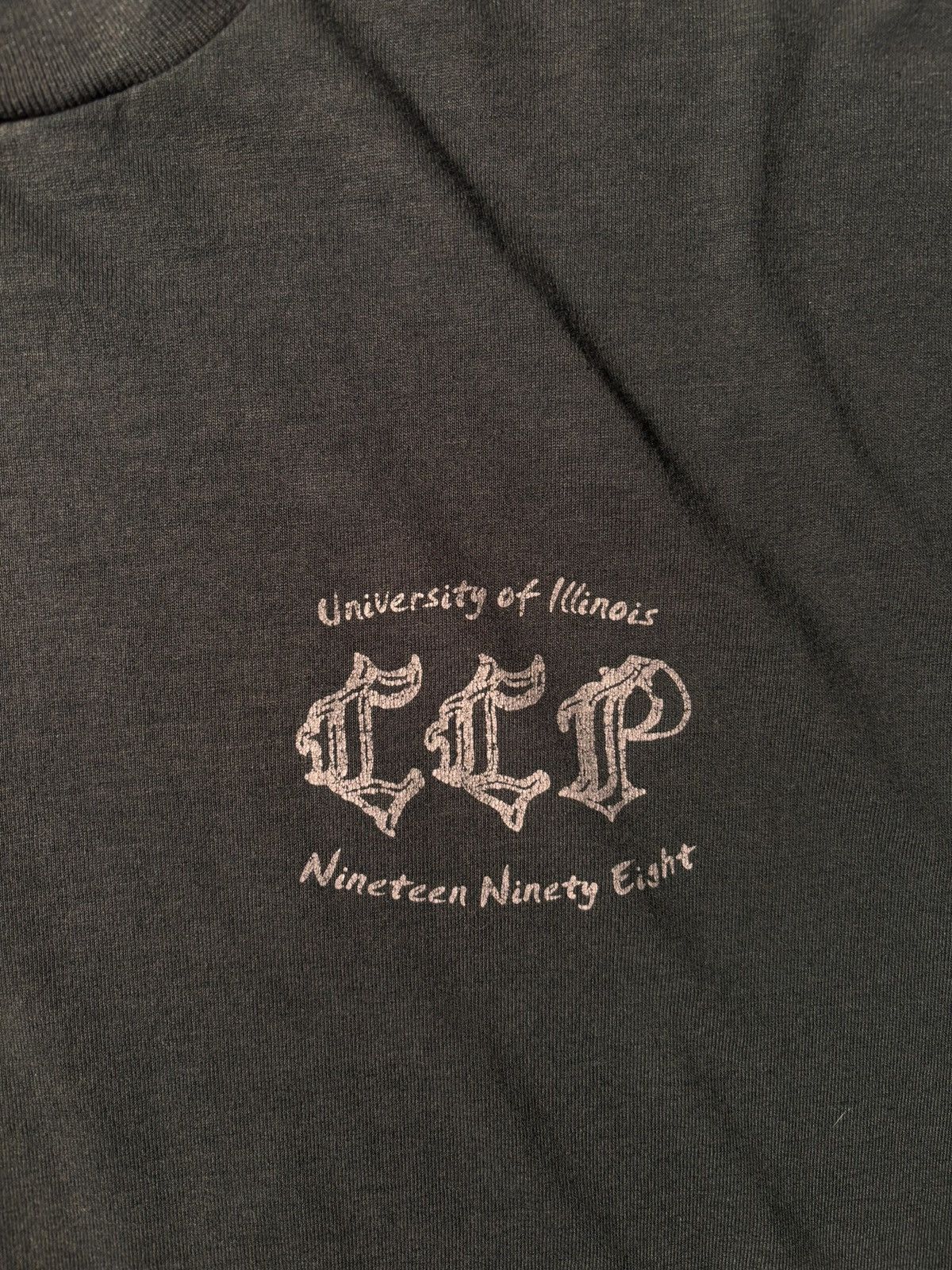 Fruit Of The Loom Vtg University Illinois Fighting Illini 90s CCP Program XL Size US XL / EU 56 / 4 - 3 Thumbnail