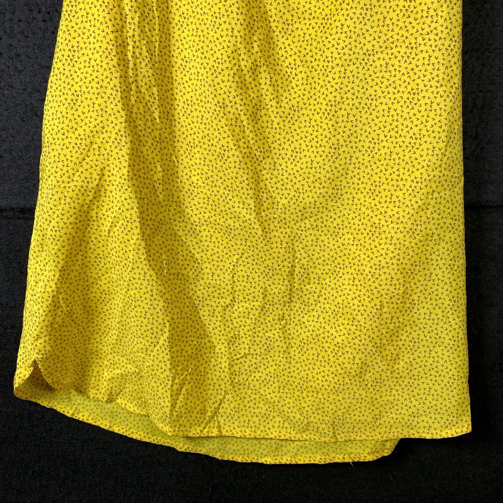 Loft LOFT Ann Taylor Womens Blouse Yellow Sleeveless Tank Round Neck M Shirt Casual Boho 90s? Size M / US 6-8 / IT 42-44 - 3 Thumbnail