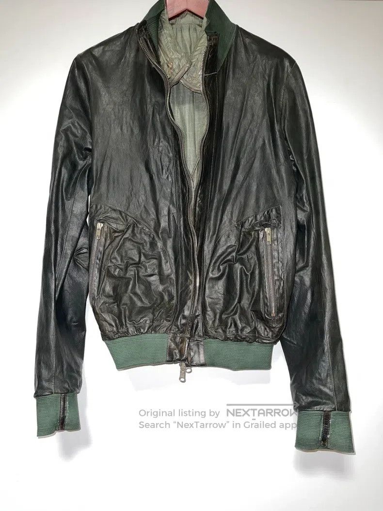 Carol Christian Poell Carol Christian Poell Parachute jacket leather jacket Size US S / EU 44-46 / 1 - 3 Thumbnail