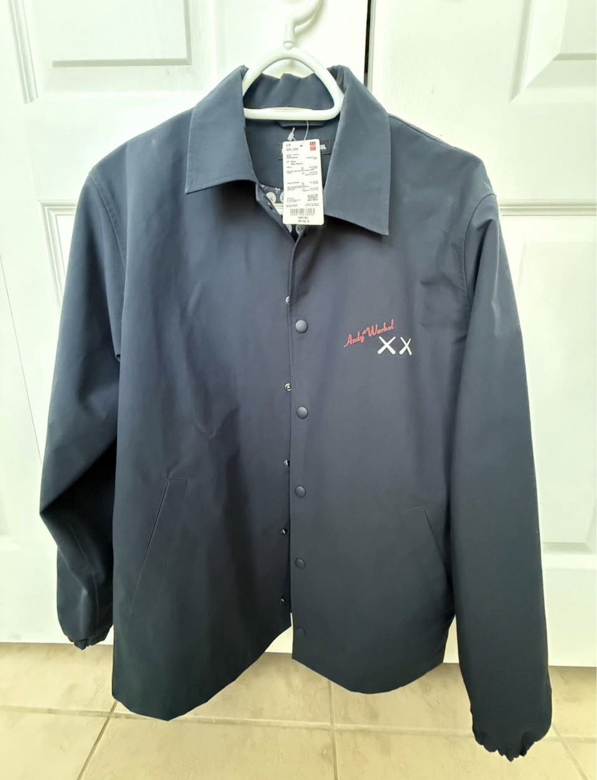Andy Warhol × Kaws × Uniqlo UNIQLO x Andy Warhol x KAWS Coach Jacket Size US XS / EU 42 / 0 - 3 Thumbnail