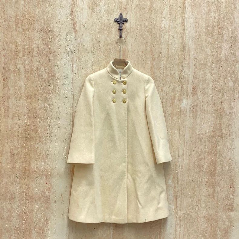 Gucci Gucci Beige wool tweed coat 2505-Nextarrow Size XS / US 0-2 / IT 36-38 - 1 Thumbnail