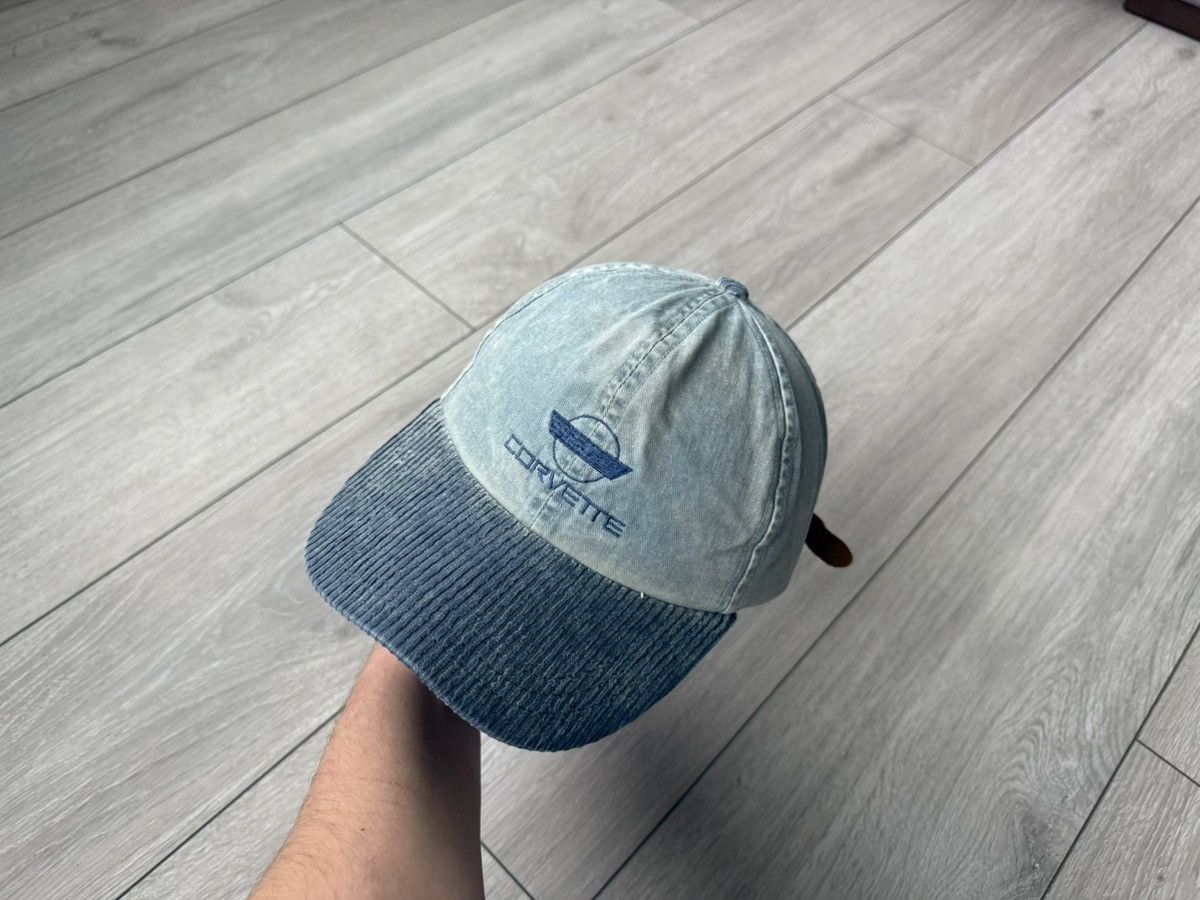 Vintage Vintage Corvette Racing Cap USA Size ONE SIZE - 4 Thumbnail