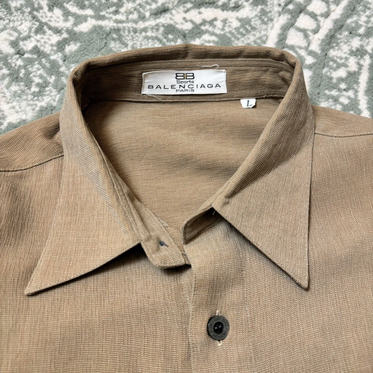 Balenciaga × Designer Balenciaga long sleeve button shirt Size US L / EU 52-54 / 3 - 3 Thumbnail