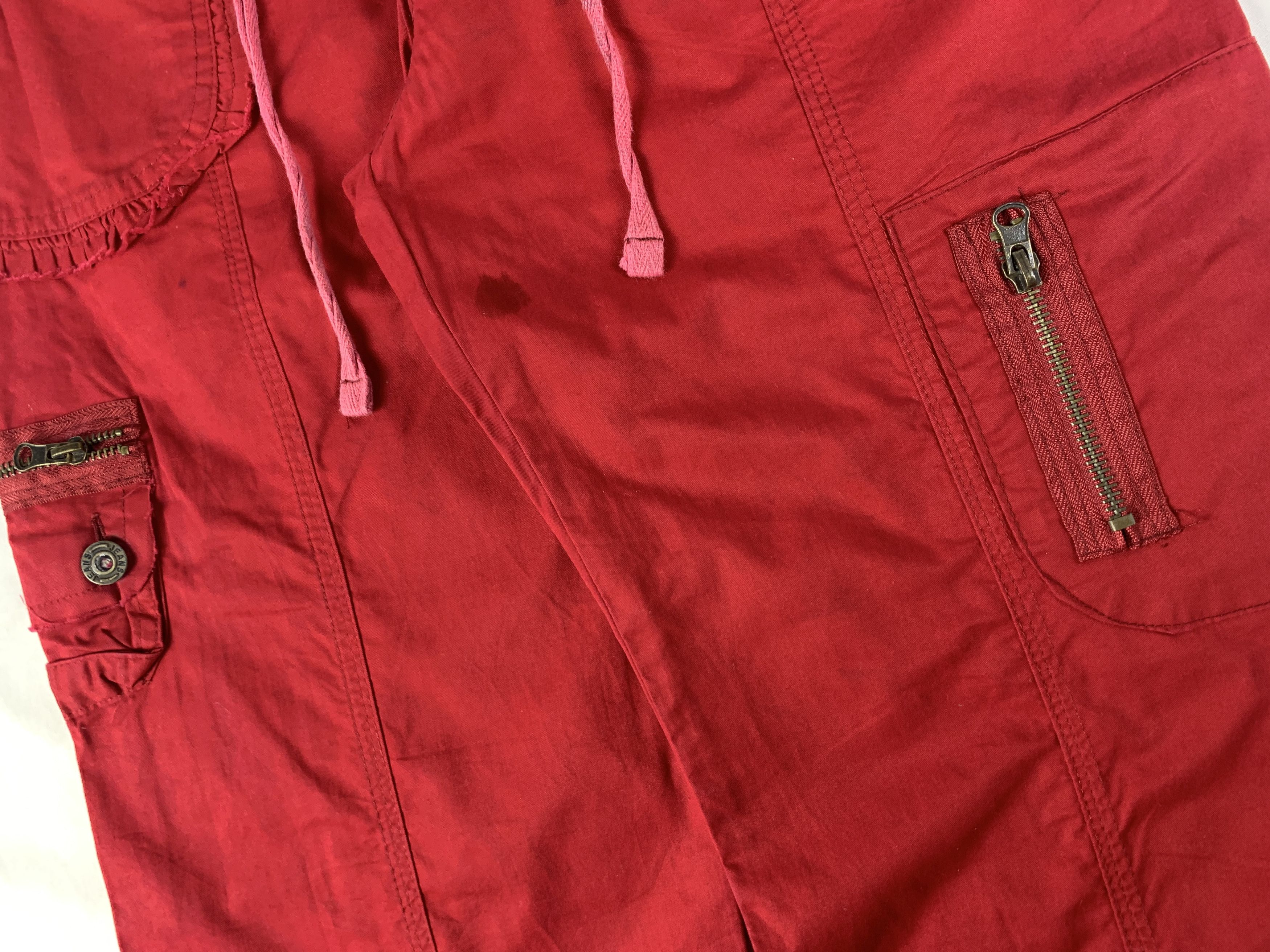Enyce Enyce Red Tribal Combat Pants (28) Size 28" / US 6 / IT 42 - 9 Thumbnail