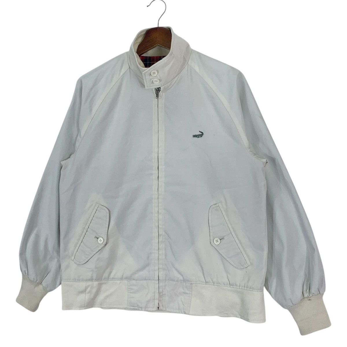 Vintage Vintage Crocodile White Full Zipper Jacket Size US M / EU 48-50 / 2 - 3 Thumbnail