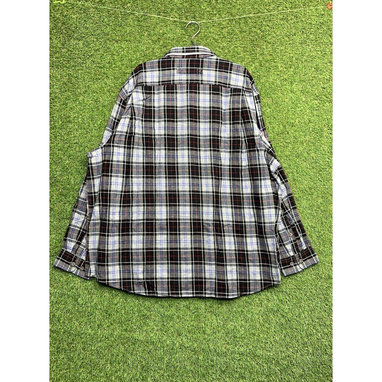 Vintage Duluth Shirt Mens 3XL Button-Up Plaid Blue 2000s Workwear Casual Classic Outdoor Button-Up Mens Size US XXL / EU 58 / 5 - 2 Thumbnail