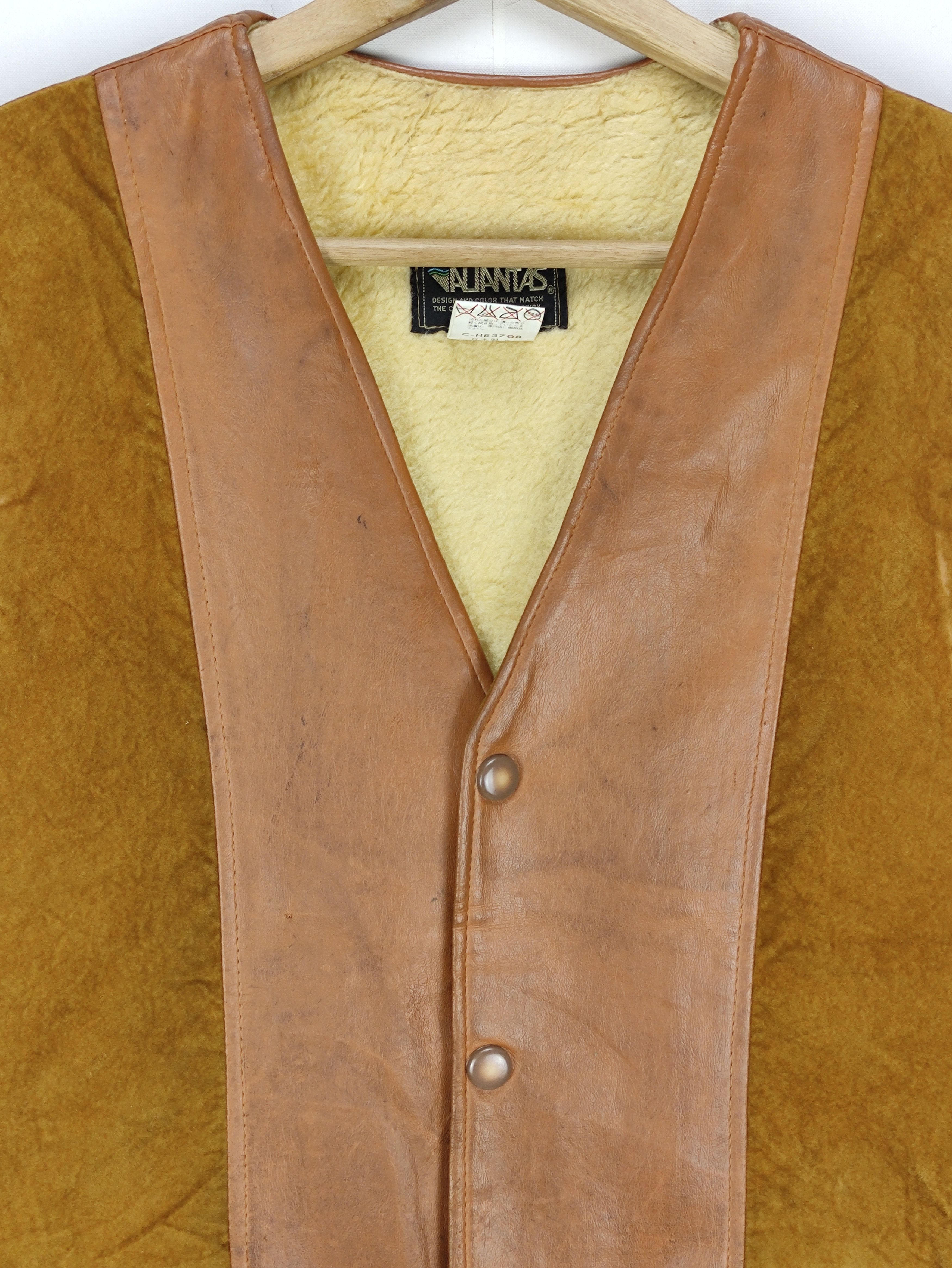 Japanese Brand × Vintage Steals🔥Vintage Vest Button Up by Aliantas Size US M / EU 48-50 / 2 - 10 Thumbnail