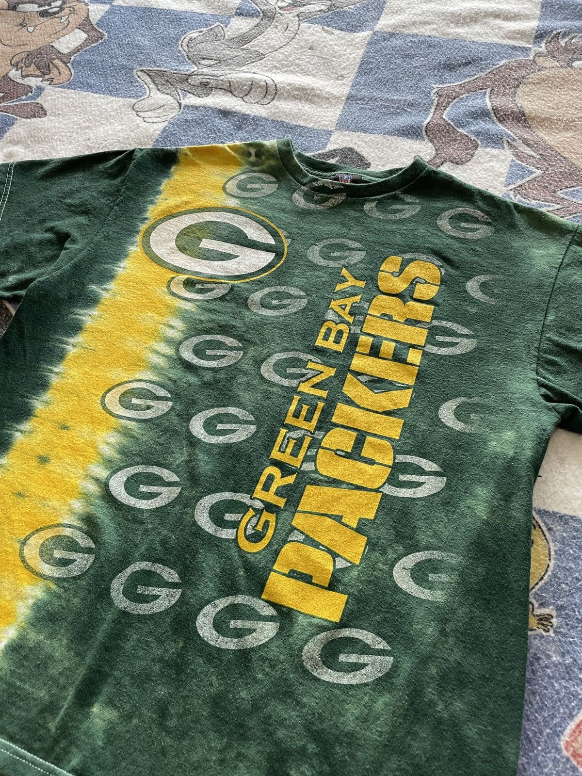 NFL Green Bay packers tie dye tee Size US XL / EU 56 / 4 - 2 Thumbnail