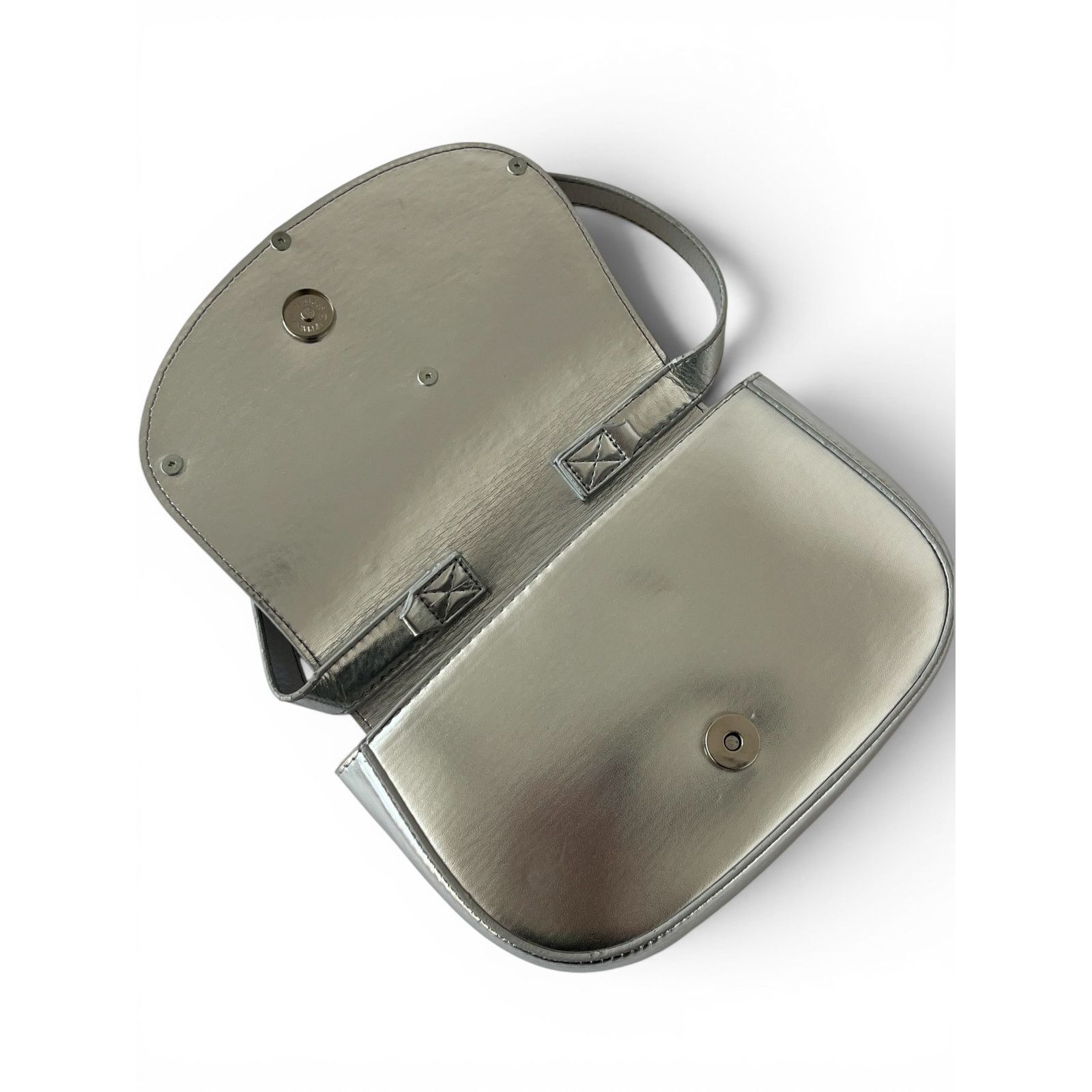 Diesel Diesel Metallic Silver Shoulder Bag Size ONE SIZE - 5 Thumbnail