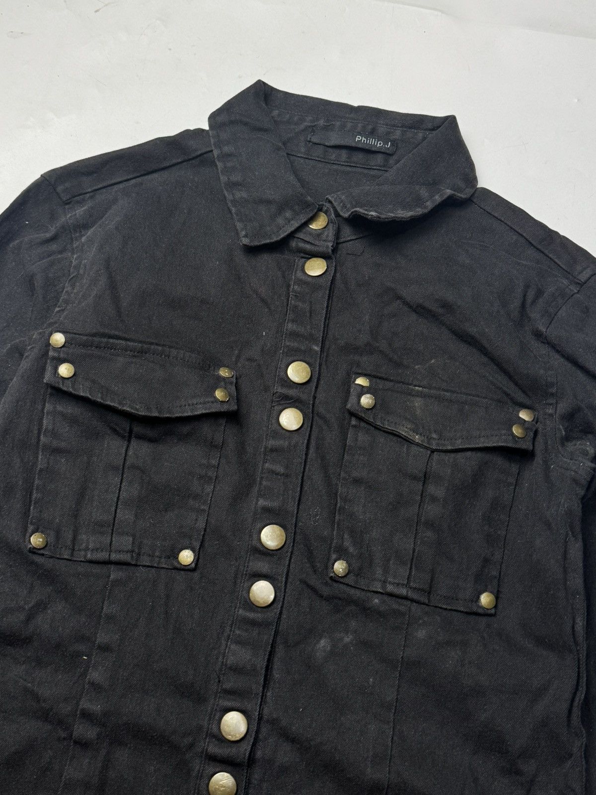 If Six Was Nine Japanese PhillipP Denim Shirt Ifsix Lgb Styled Size US M / EU 48-50 / 2 - 3 Thumbnail