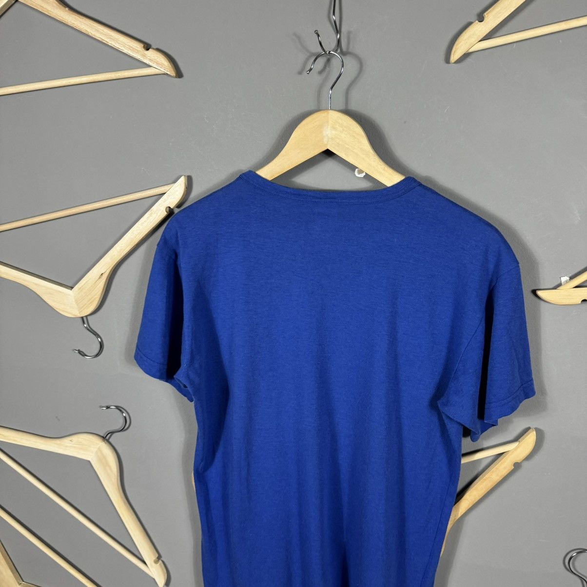 Adidas × Vintage Vintage 80s Adidas Blue T-shirt Size US M / EU 48-50 / 2 - 8 Thumbnail