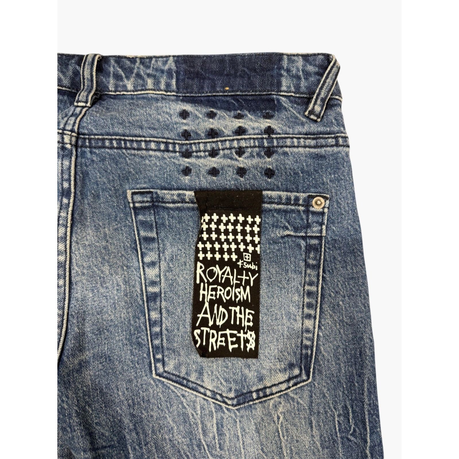 Ksubi Ksubi Light Wash Knee Rip Jeans Size US 32 / EU 48 - 3 Thumbnail
