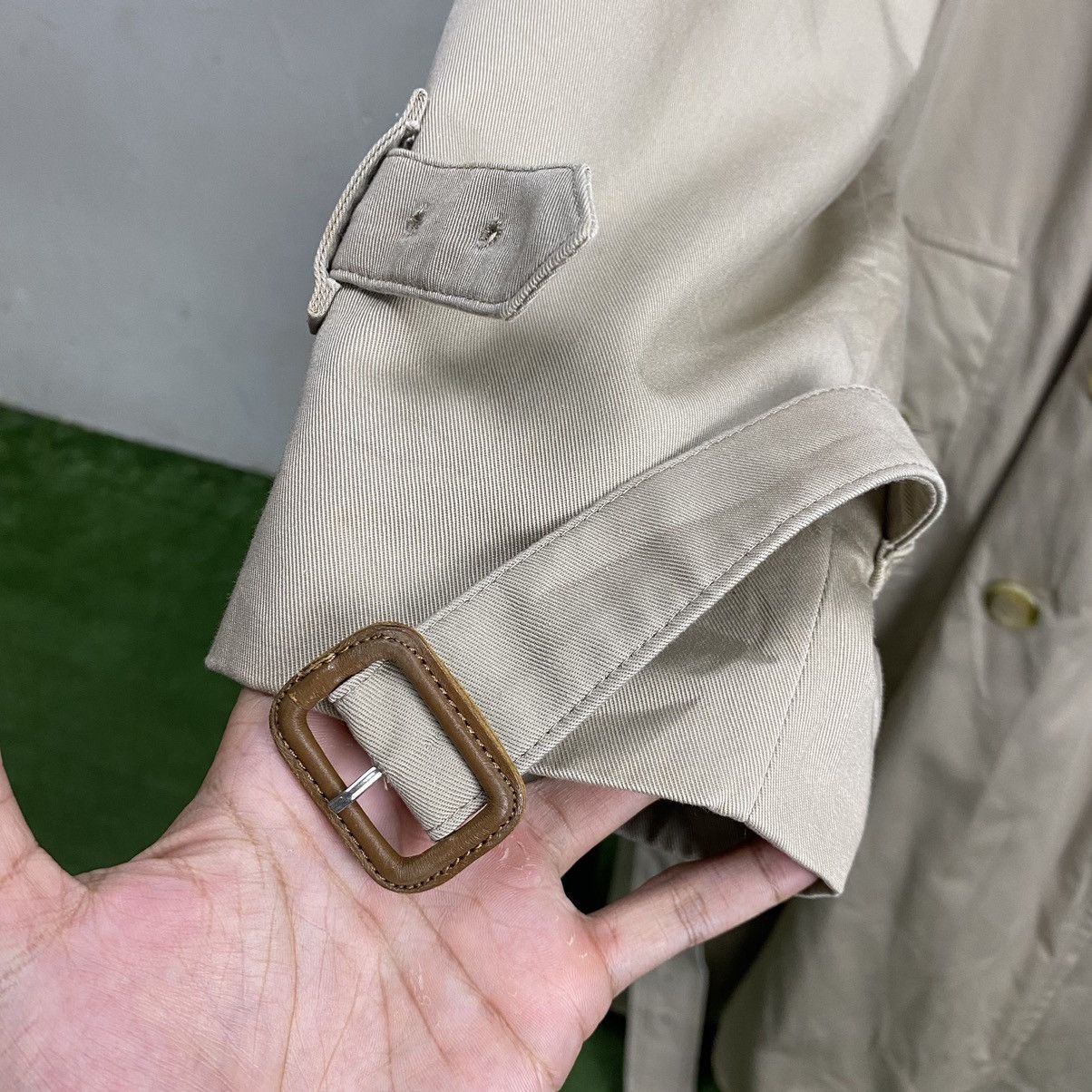 Burberry × Vintage Vintage Burberrys Prorsum Of London Trench Coat Jacket Size US L / EU 52-54 / 3 - 7 Thumbnail