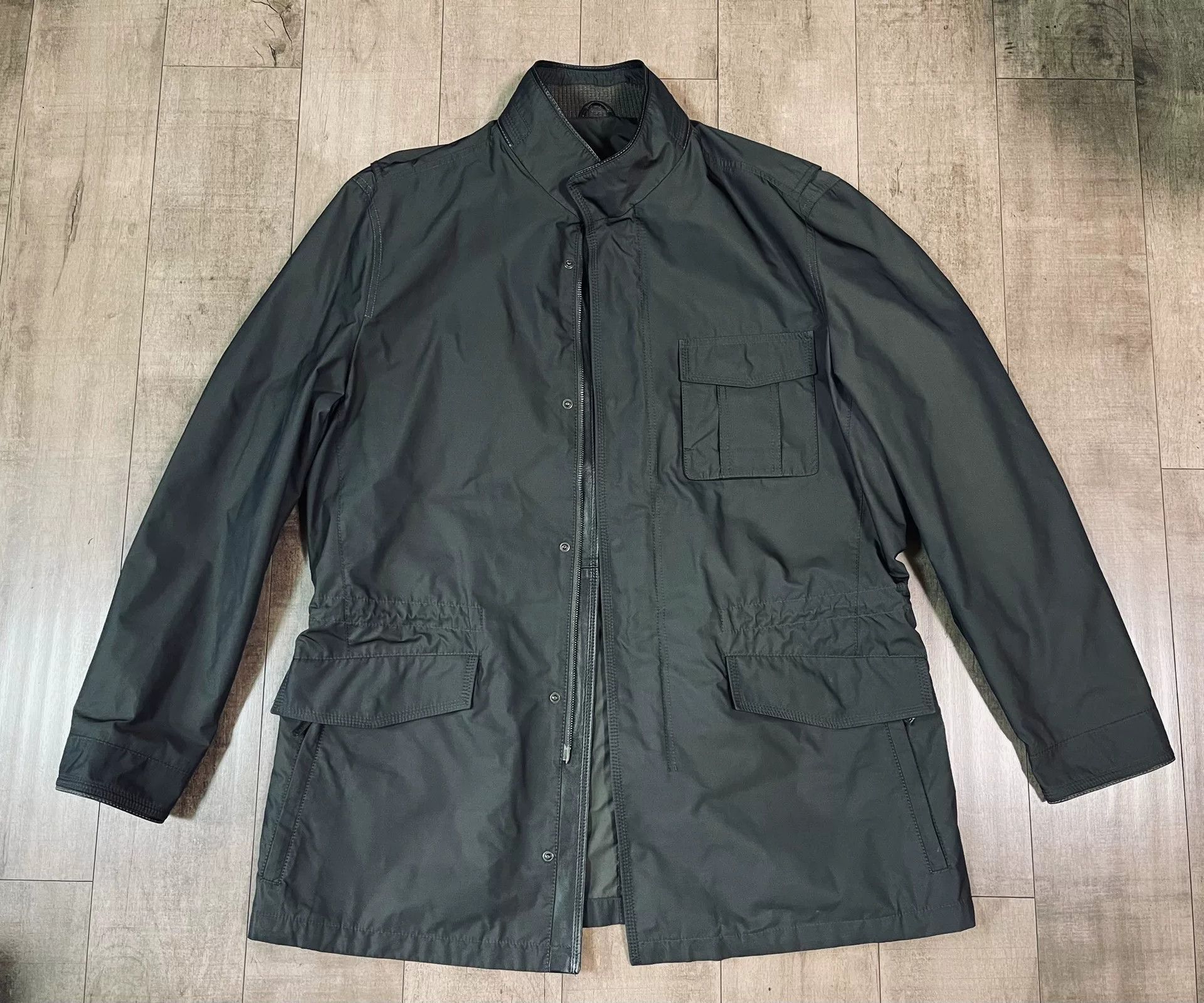 Ermenegildo Zegna Ermenegildo Zegna Men's Italian Trench Coat Size US L / EU 52-54 / 3 - 1 Thumbnail