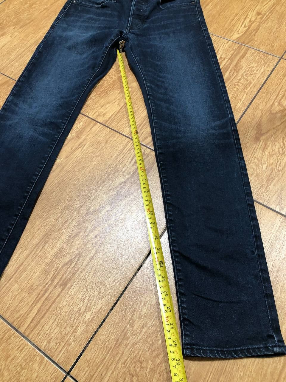 G-Star Vintage G-Star Raw 3301 Slim Denim Jeans Size US 32 / EU 48 - 18 Thumbnail