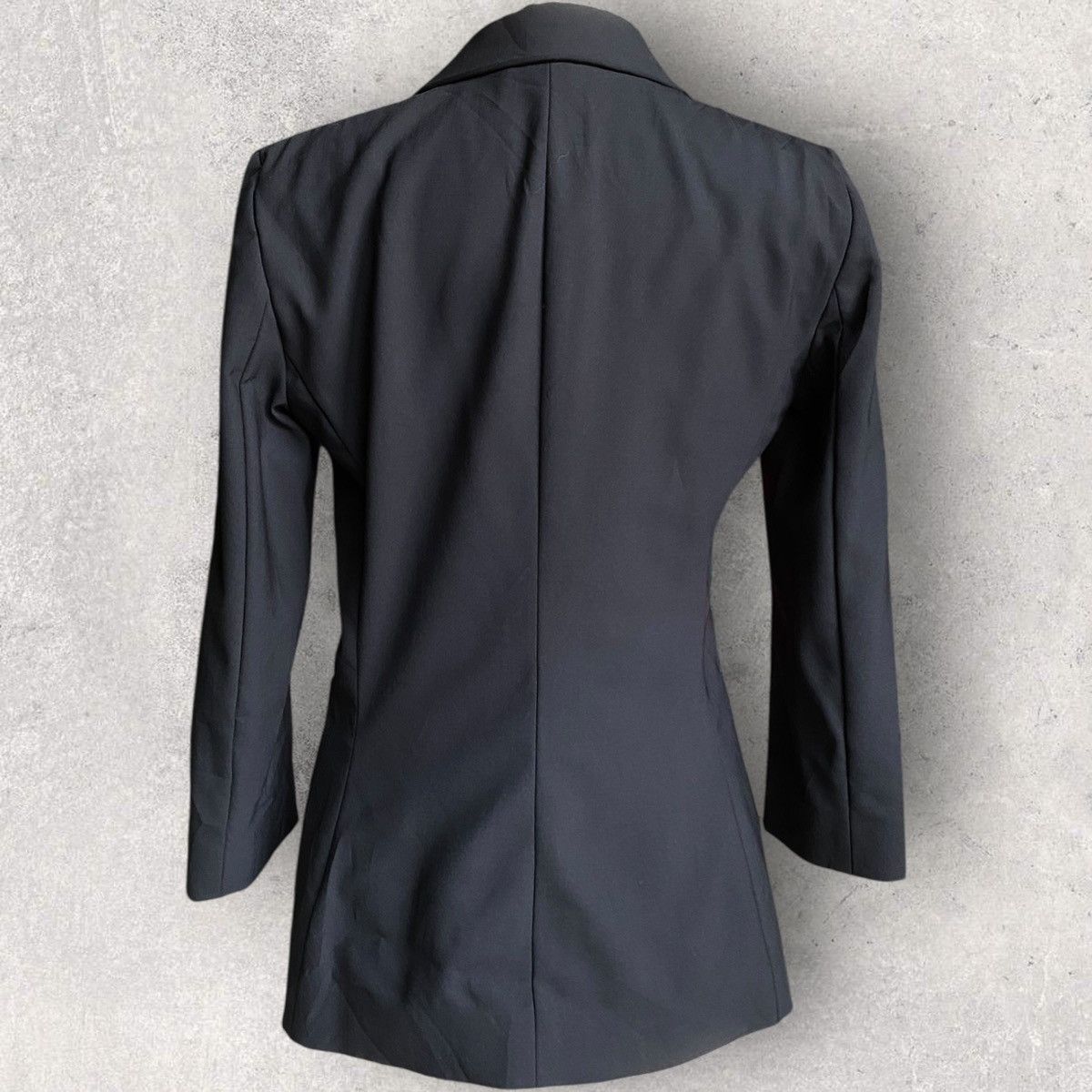The Row The Row Dark Navy Stretch Wool Blazer Size M / US 6-8 / IT 42-44 - 3 Thumbnail