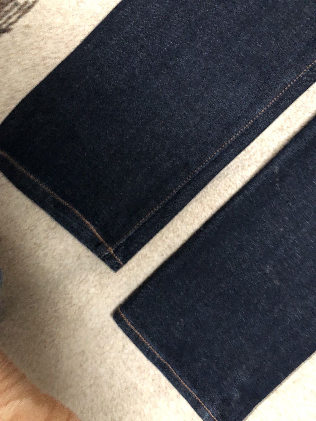Hiroshi Kato × Japanese Brand The Pen Slim - Indigo Raw 33x32 Selvedge Size US 33 - 2 Thumbnail