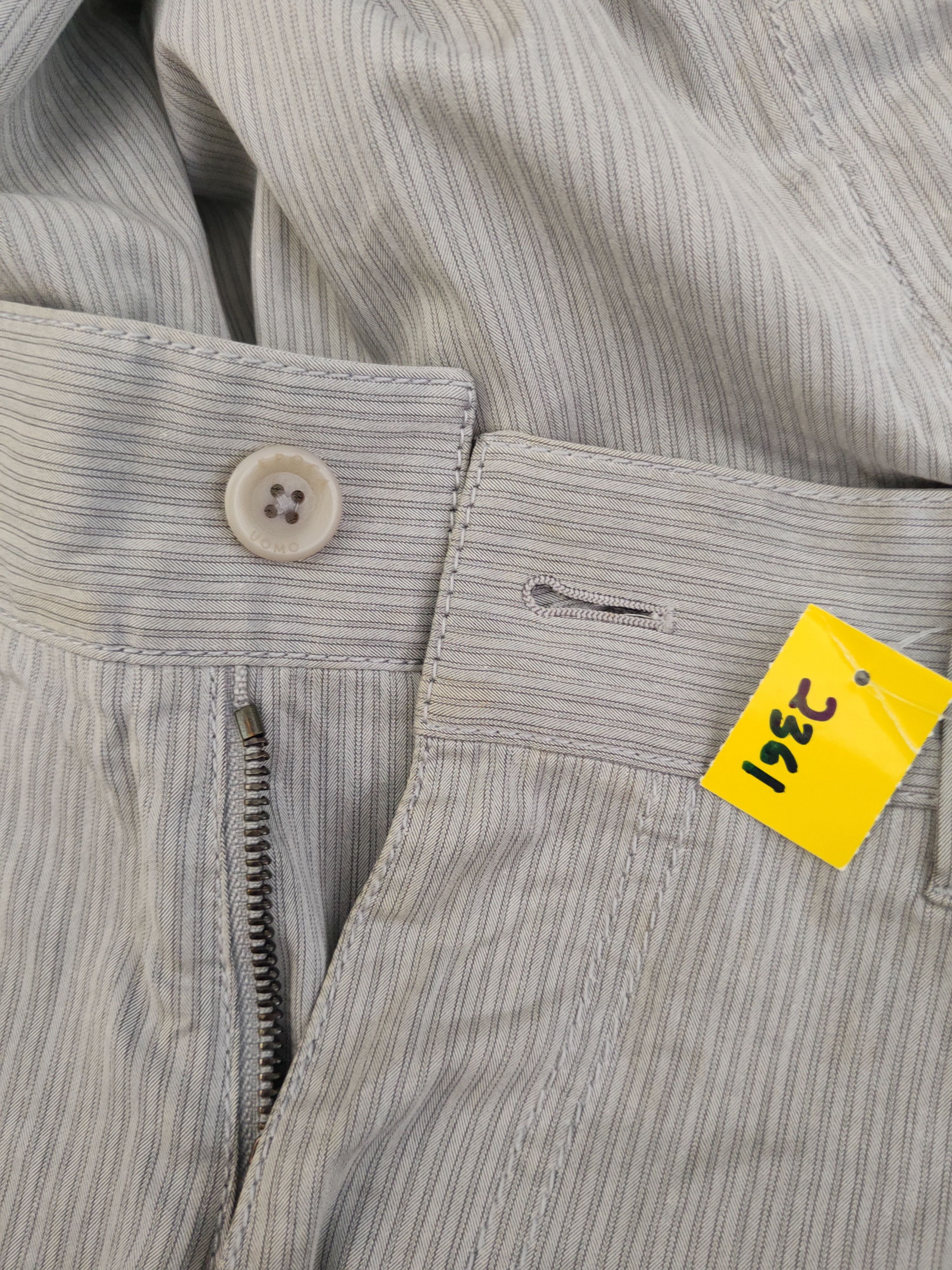 Japanese Brand Epoca Uoma Gray Multipocket Tactical Cargo Pants #2361 Size US 33 - 14 Thumbnail