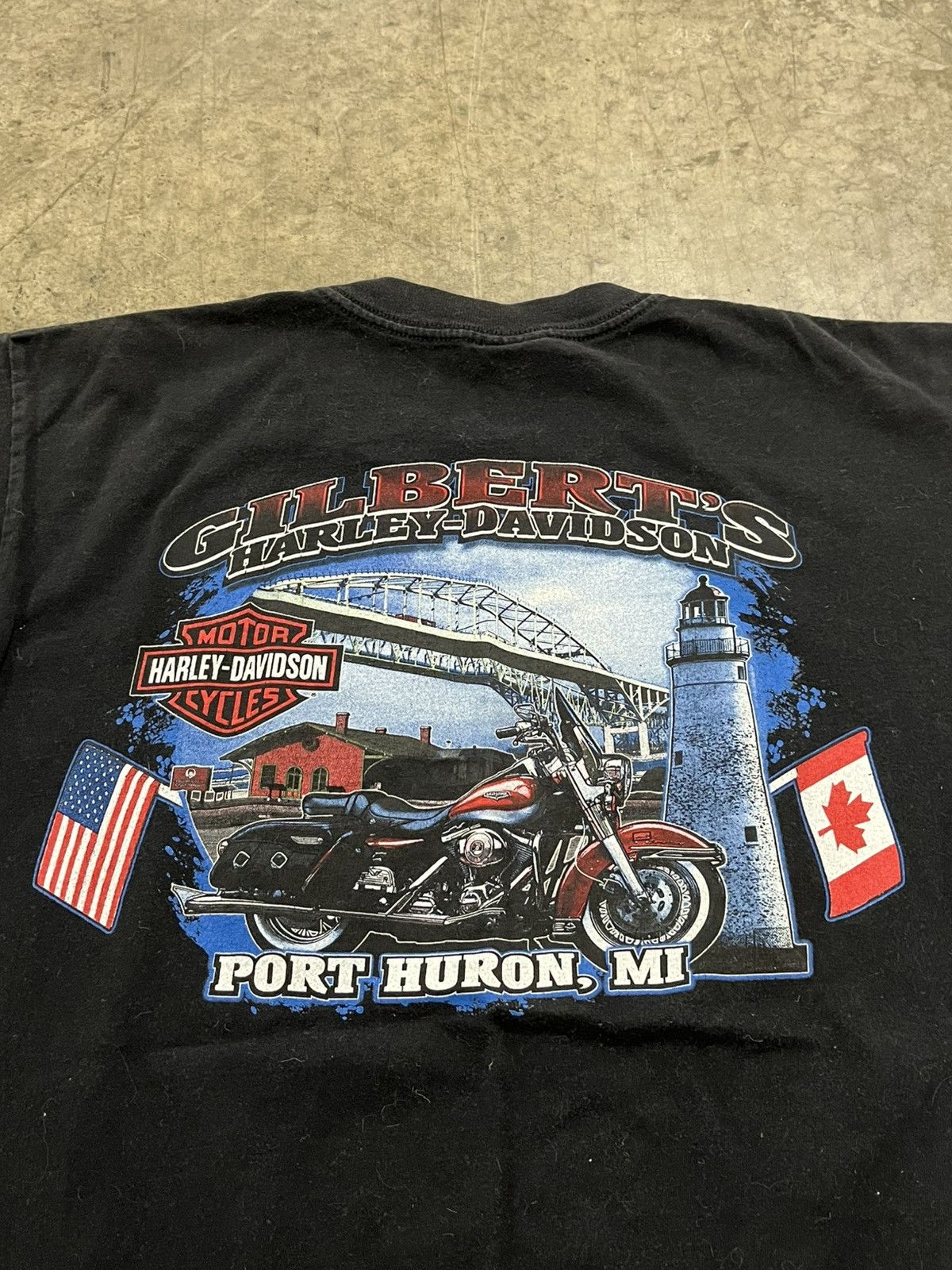Harley Davidson × Vintage Harley Davidson vintage biker tee streetwear hype skater Size US XL / EU 56 / 4 - 5 Thumbnail