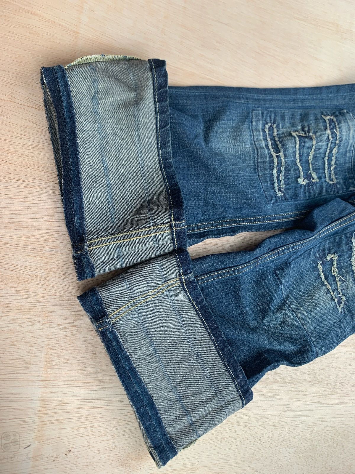 Hysteric Glamour × If Six Was Nine × Japanese Brand Distressed Denim By Jimmy Taverniti Jeans Size US 32 / EU 48 - 7 Thumbnail
