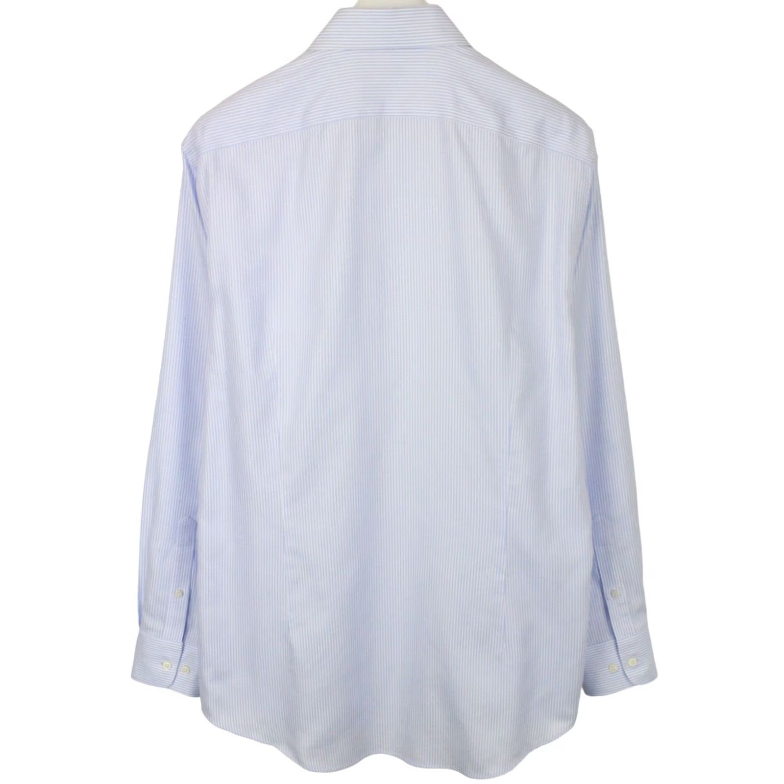 Suitsupply Suitsupply Try On Extra Slim Fit Formal Shirt 45 / 17 3/4 Pinstripe White Bush Mens Shirt Size 48R - 2 Thumbnail